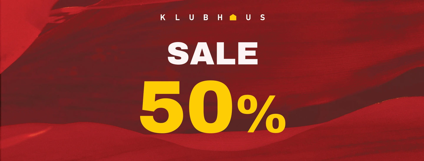 50% discount off sale klubahus bd 