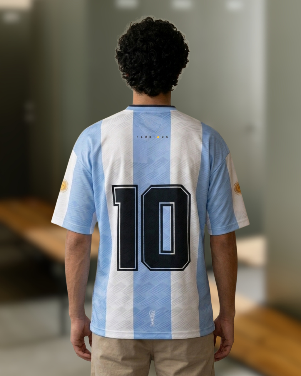 Argentina Fan Edition Drop Shoulder Jersey