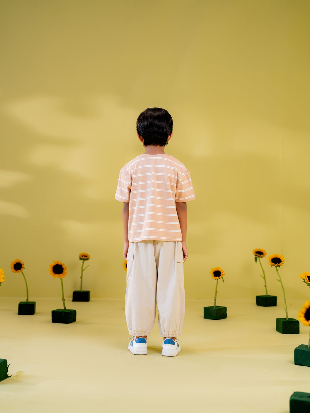 Boy's Hazelnut Stripe T-Shirt
