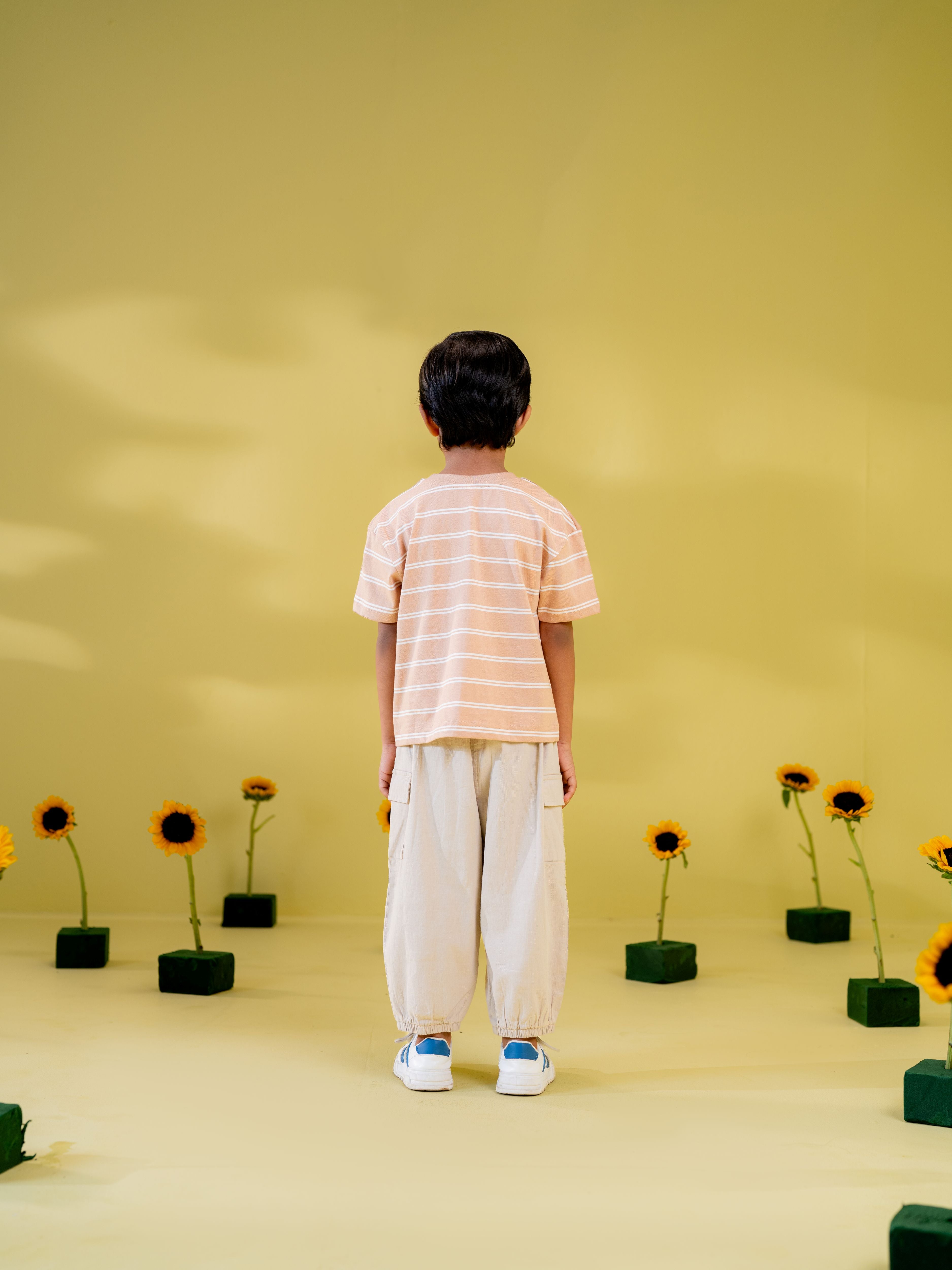 Boy's Hazelnut Stripe T-Shirt