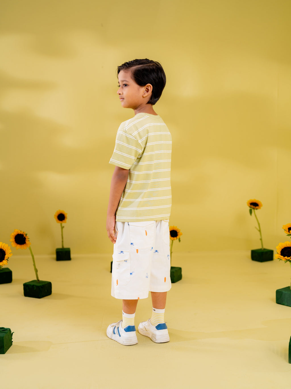 Boy's Mint Stripe T-Shirt