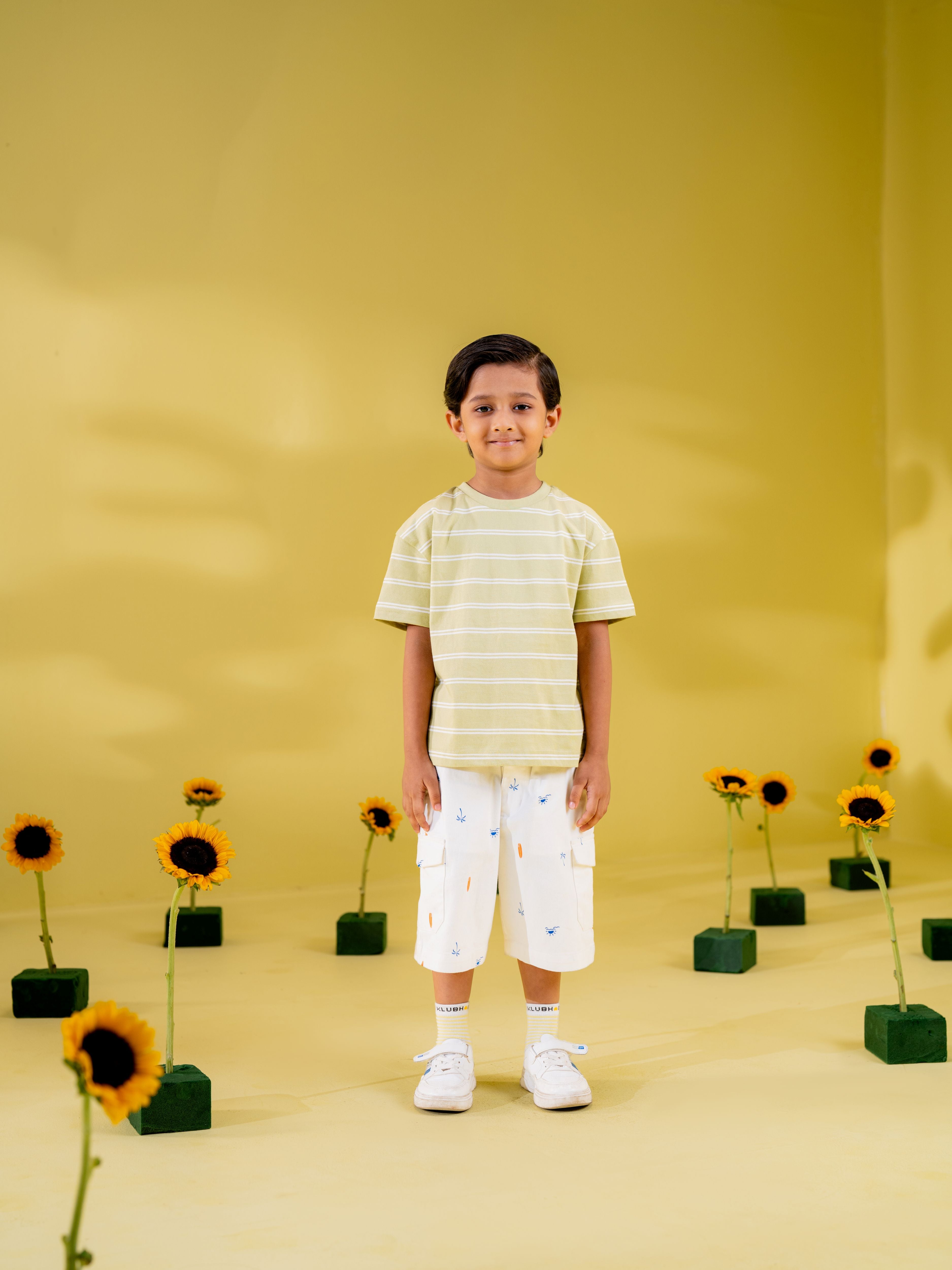 Boy's Mint Stripe T-Shirt