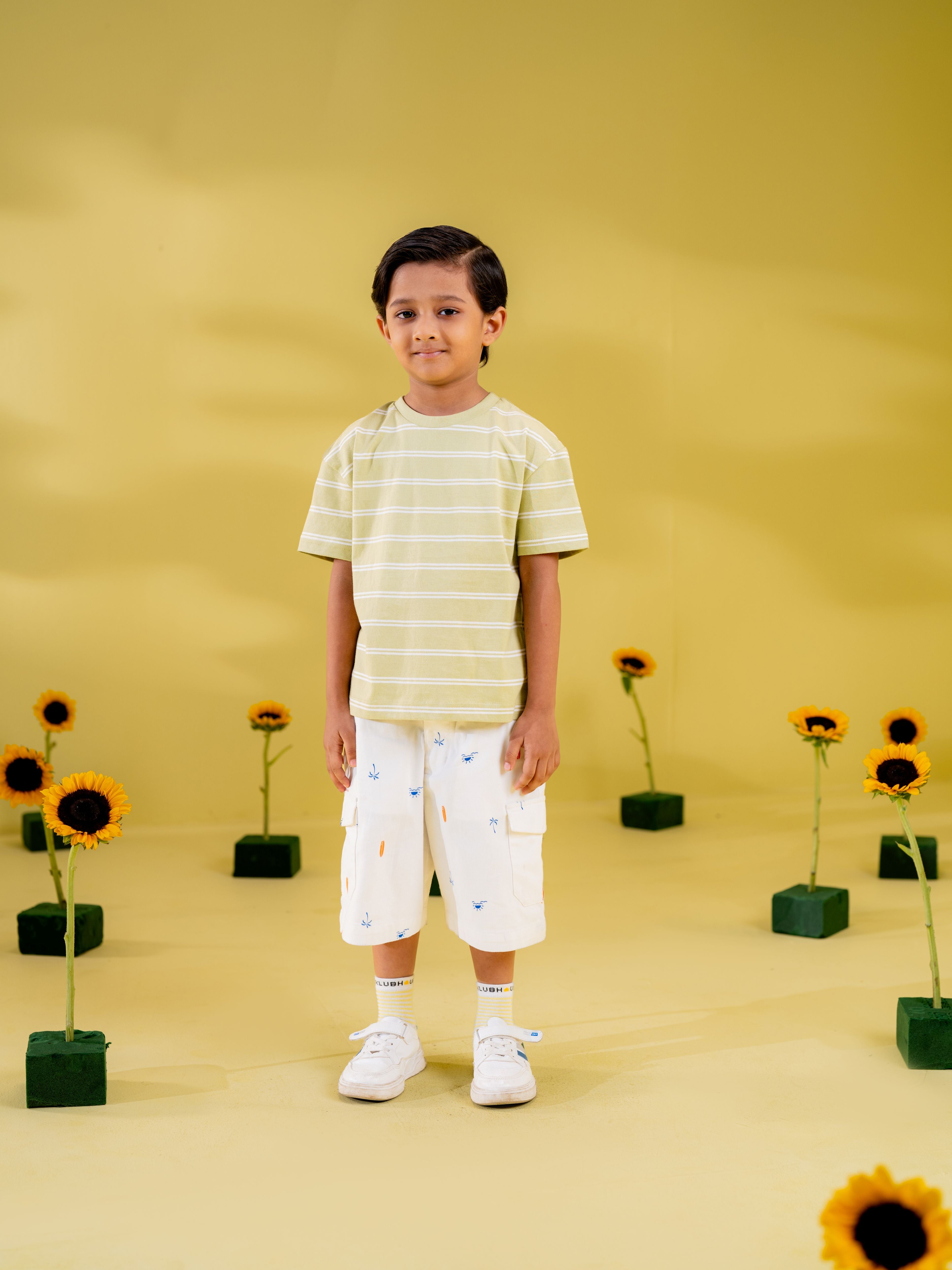 Boy's Mint Stripe T-Shirt