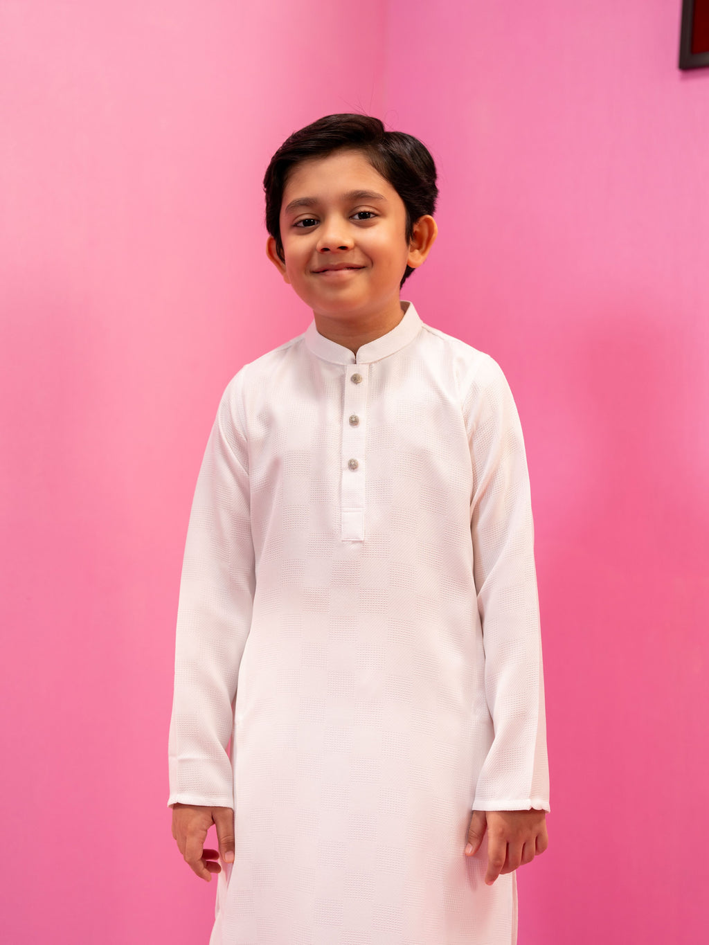 Boy's White Panjabi