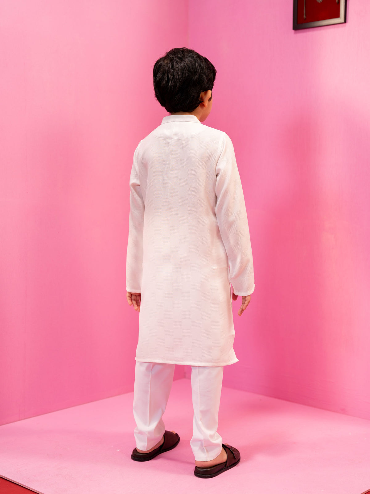 Boy's White Panjabi