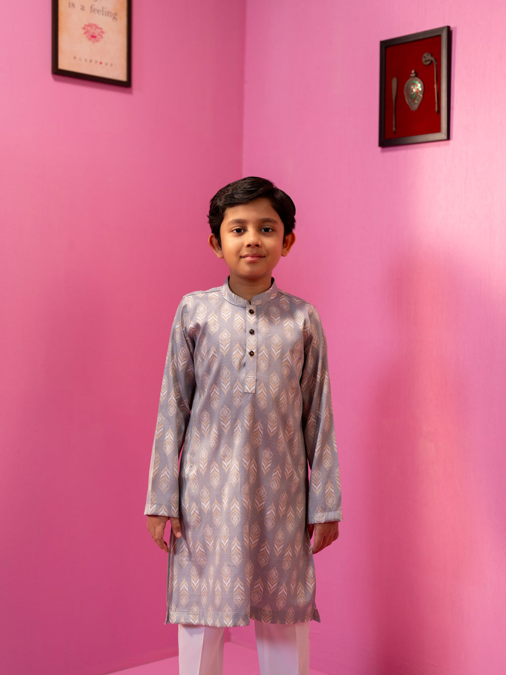 Boy's Sky Blue Panjabi