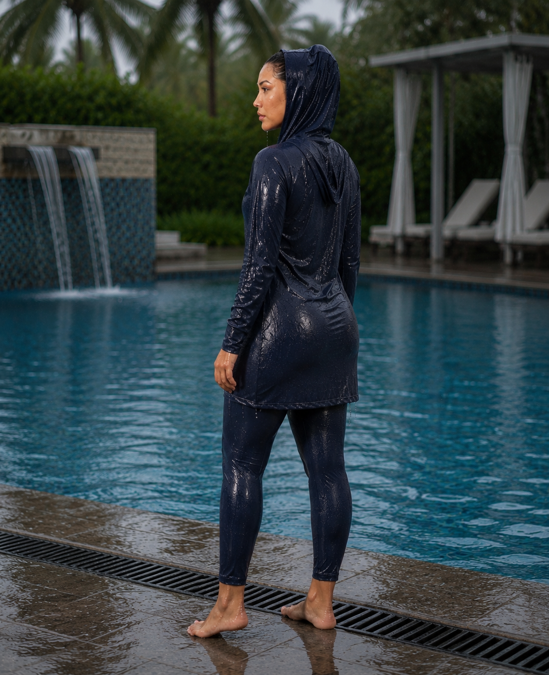 Women's Full Coverage Modest Swimsuit