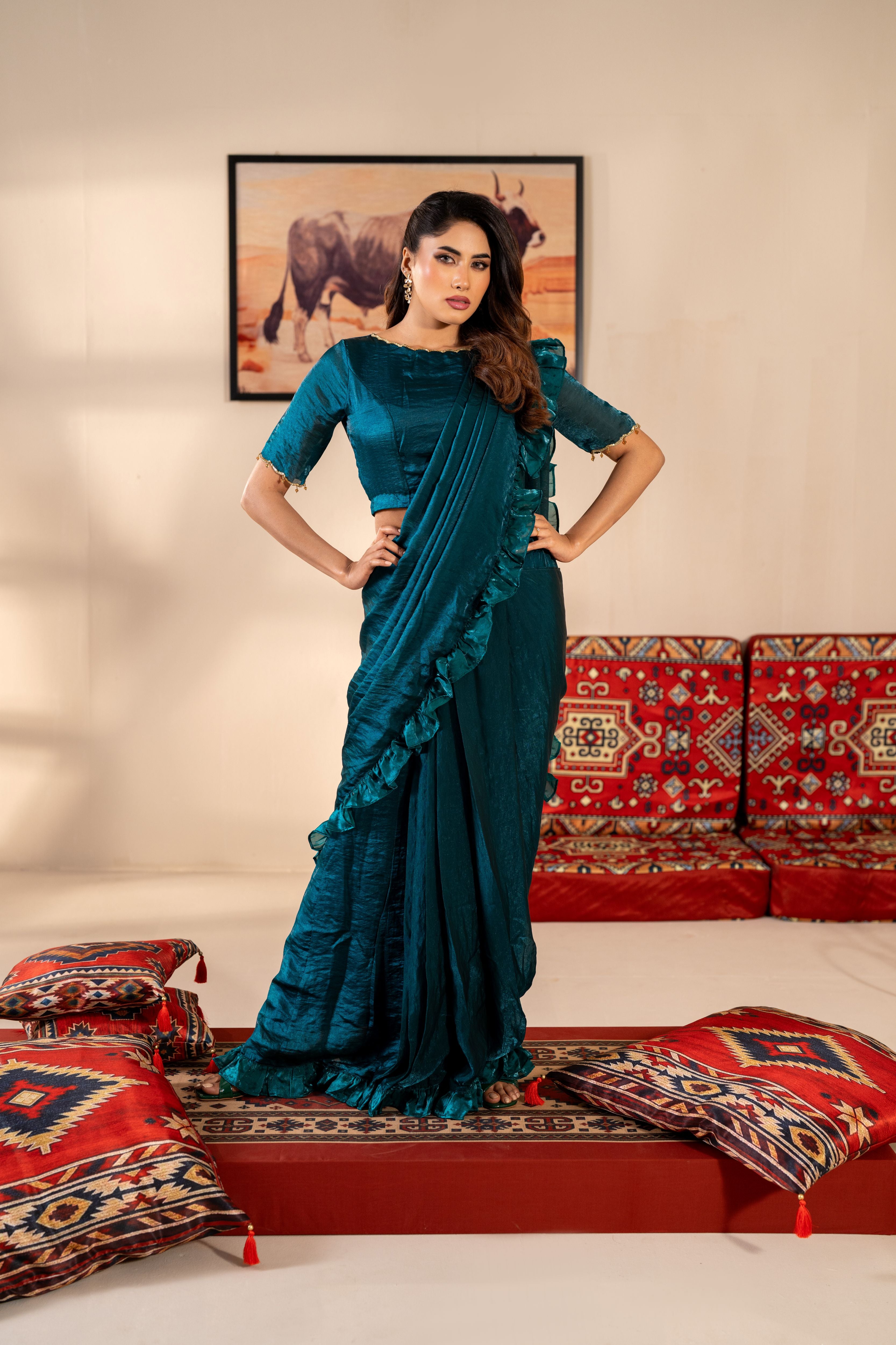 Women's Pant Saree