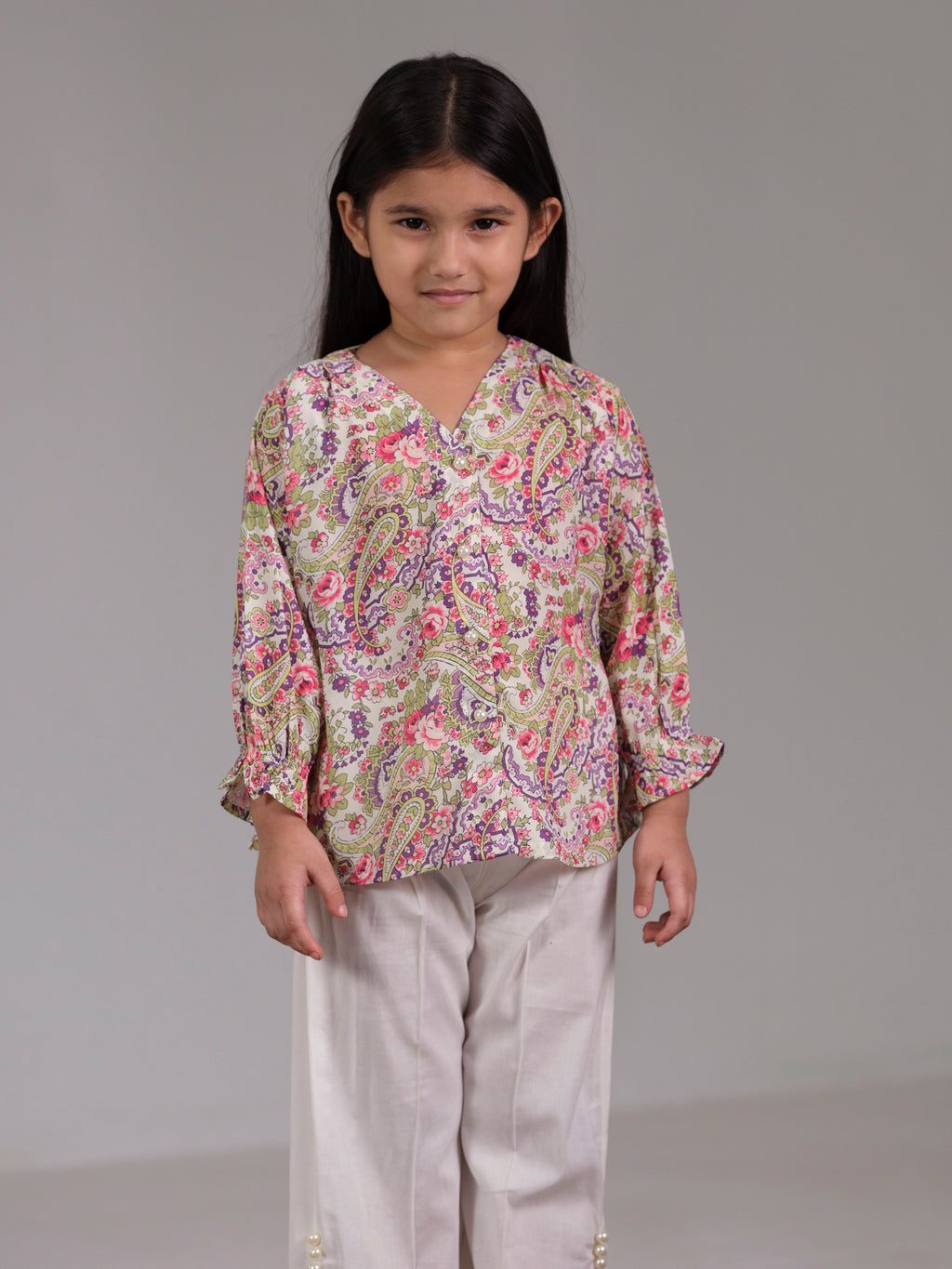 Girl's Western Top