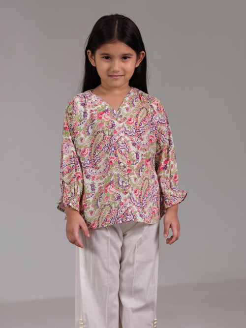 Girl's Western Top