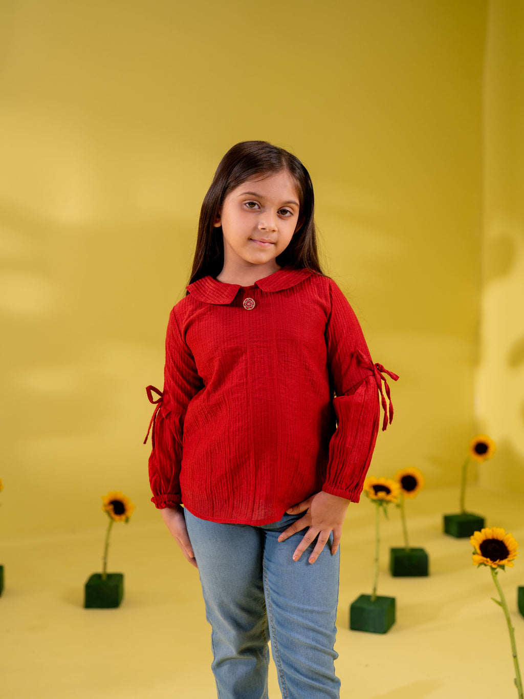 Girl's Western Top
