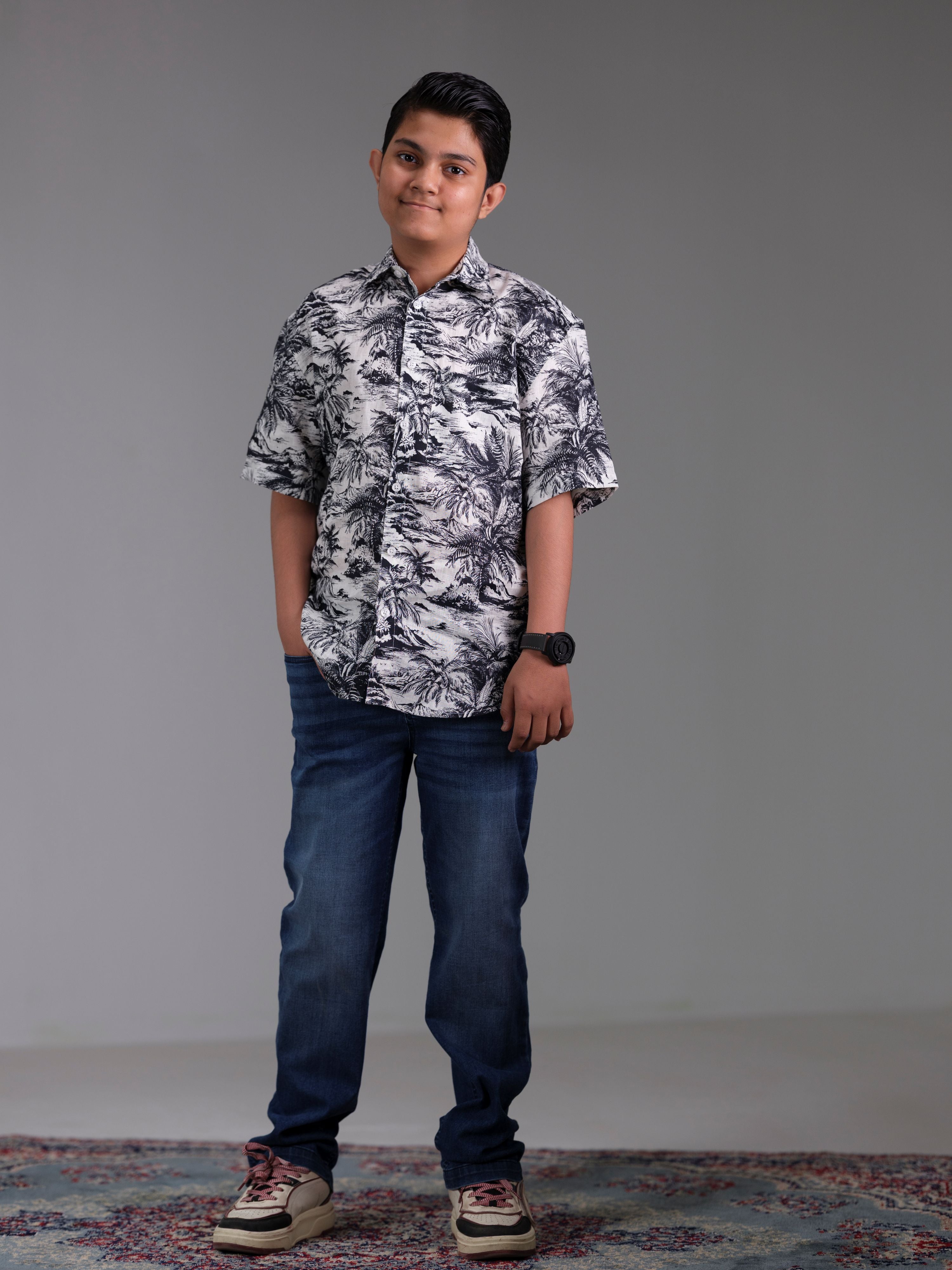 Junior Boy's Casual Shirt