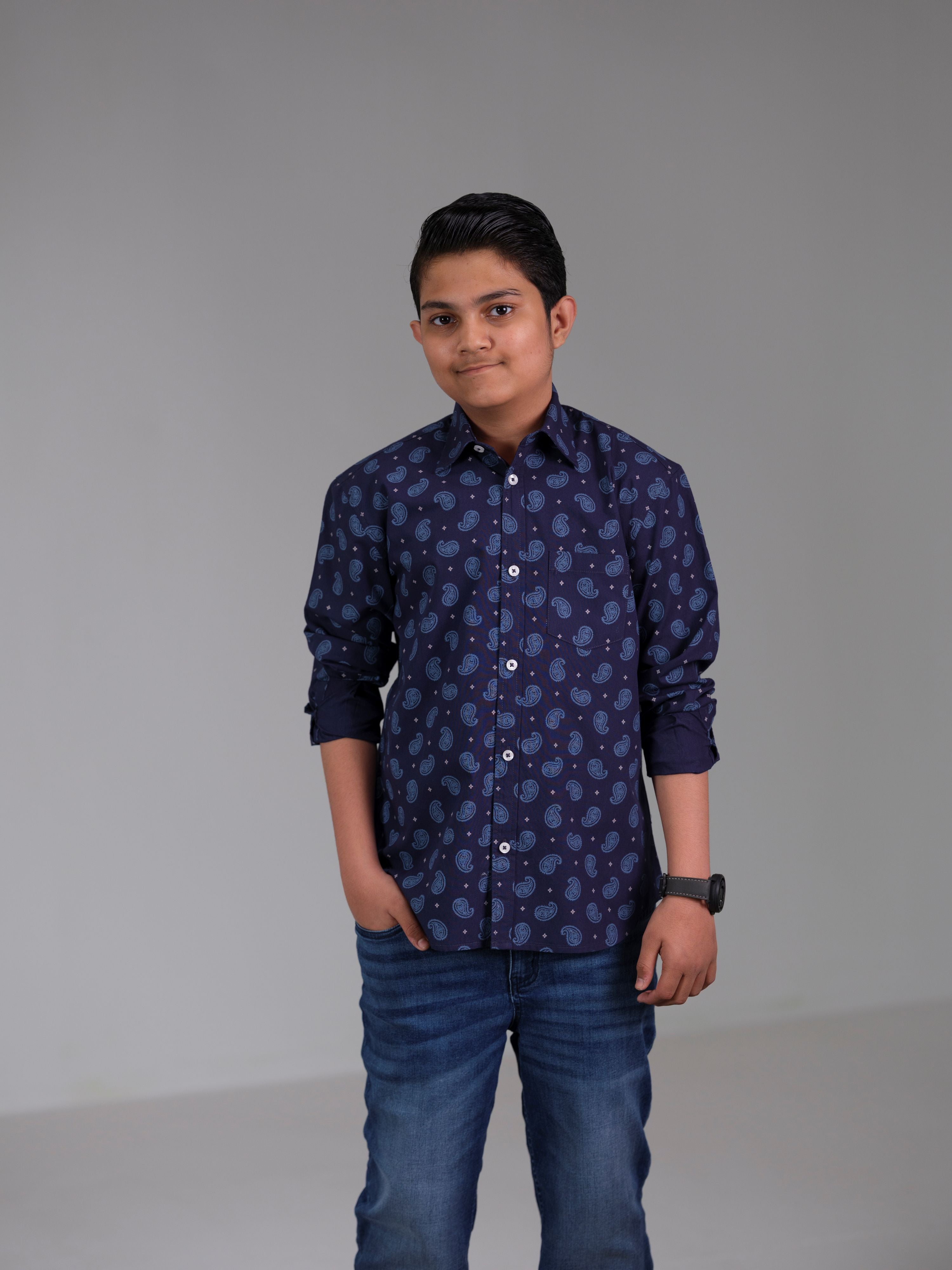 Junior Boy's Casual Shirt