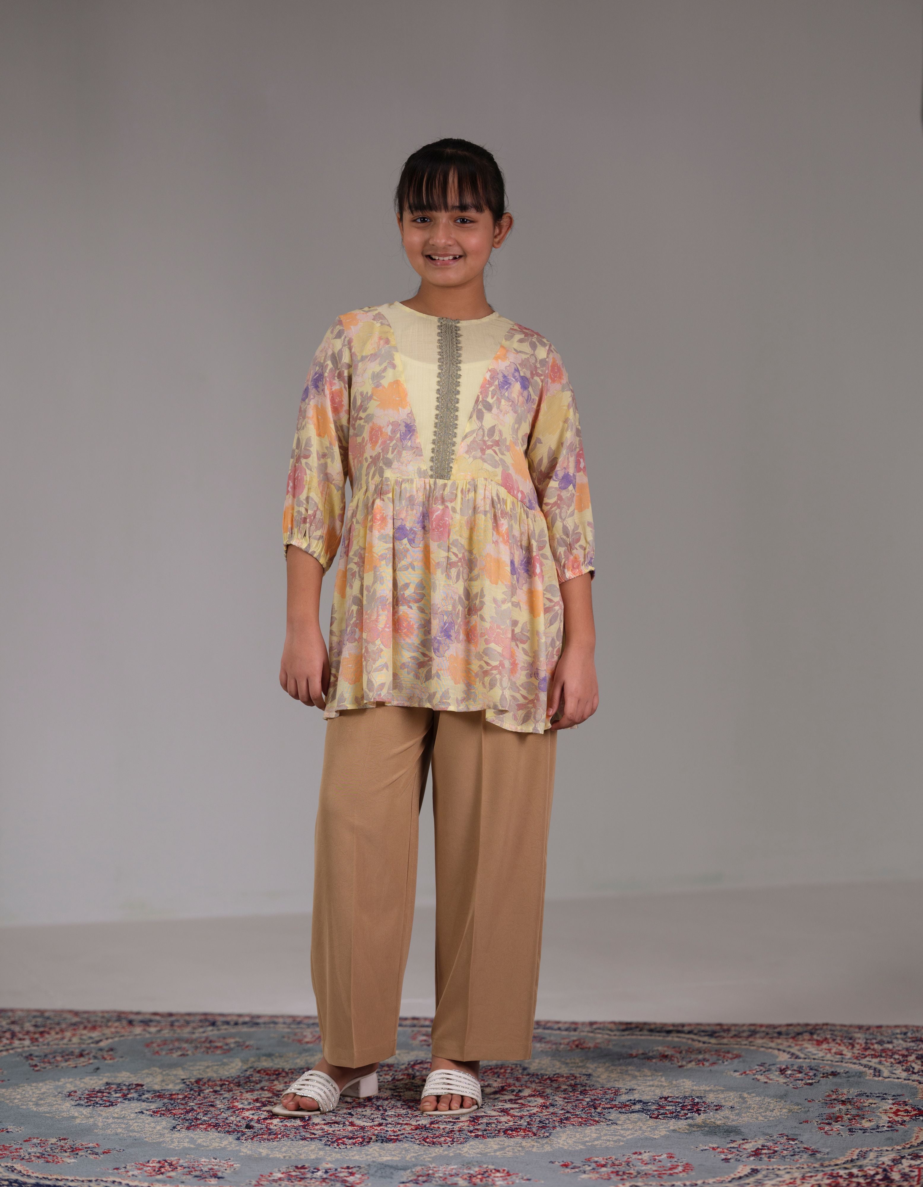 Junior Girl's Ethnic Frock