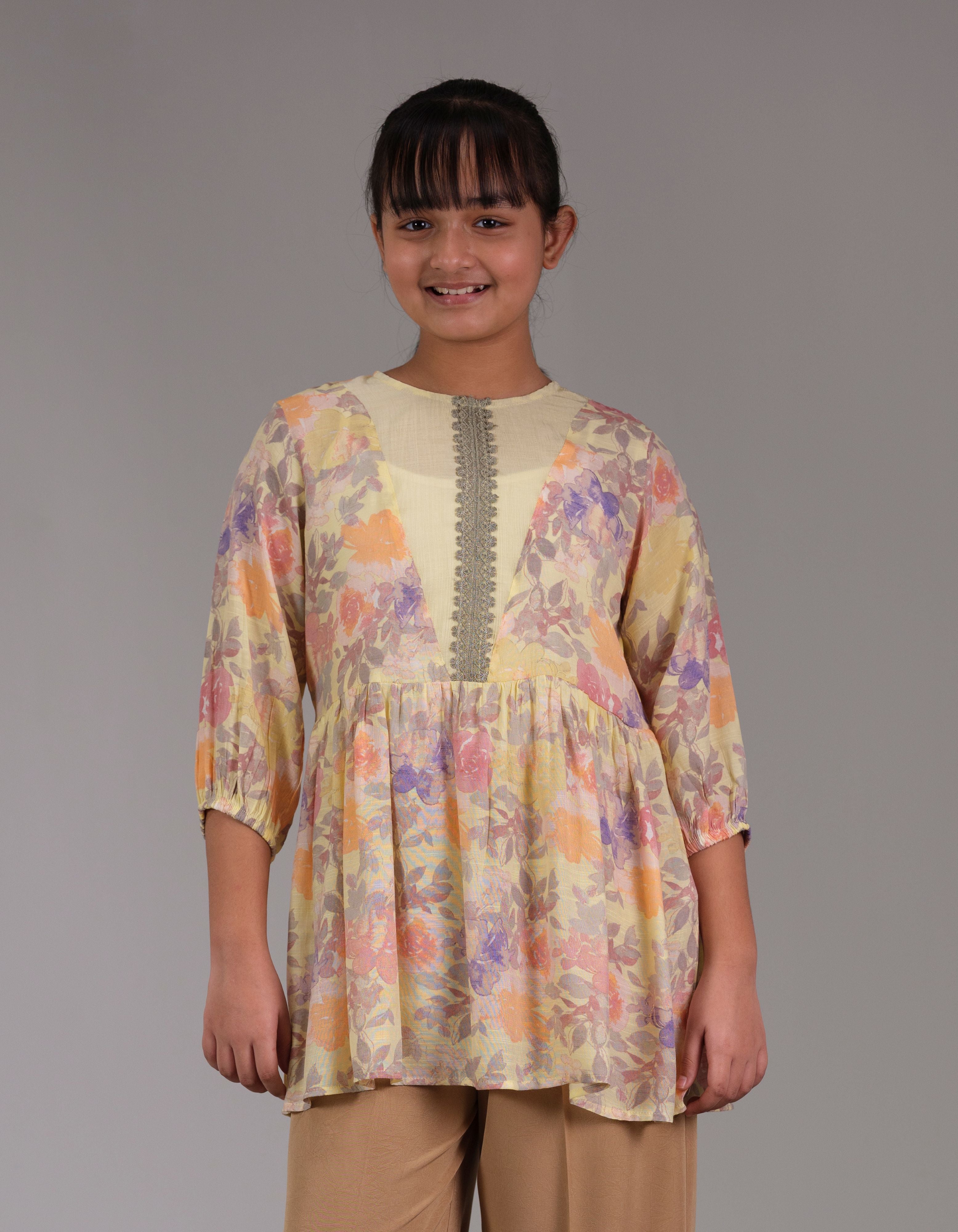 Junior Girl's Ethnic Frock