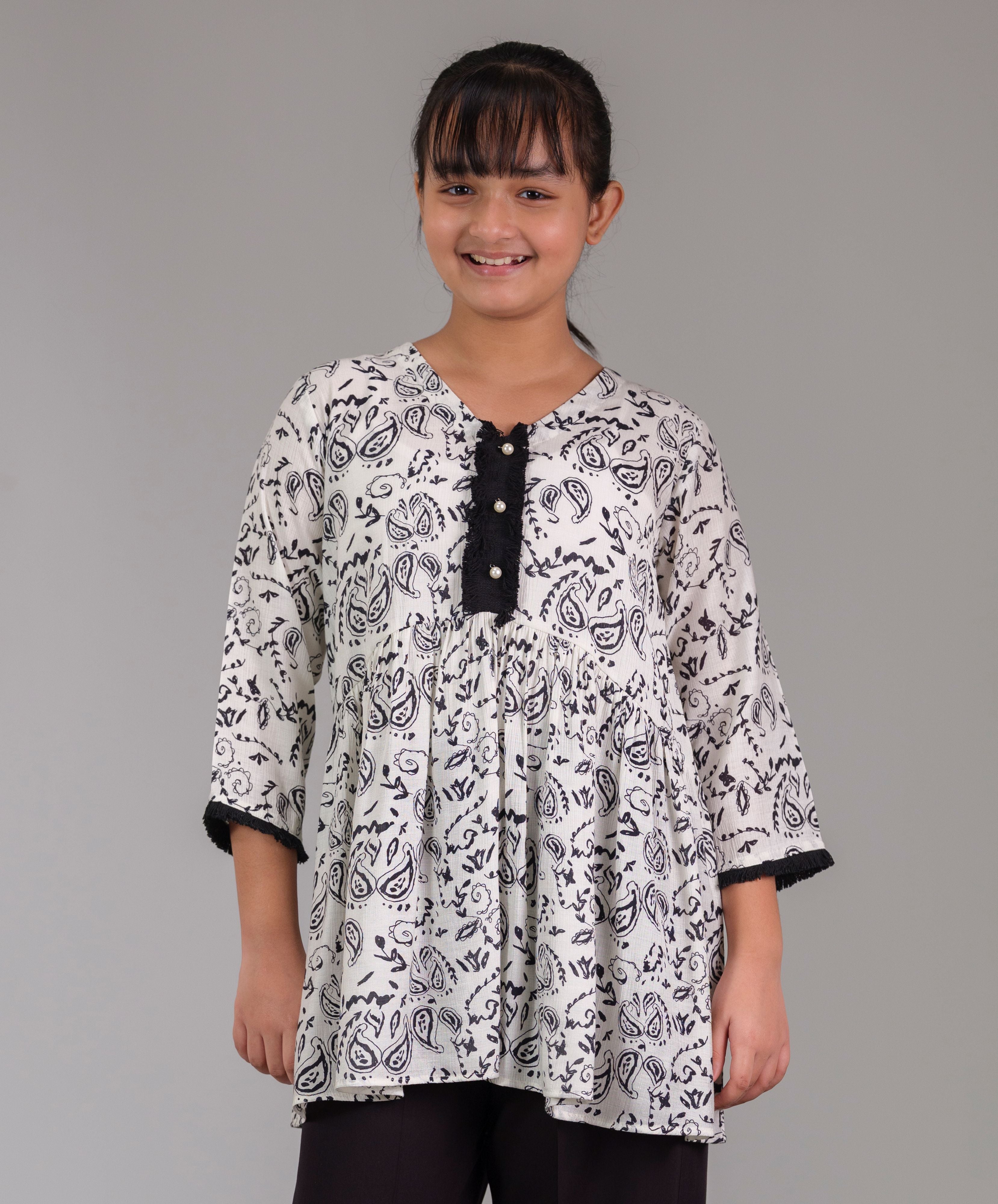 Junior Girl's Ethnic Frock