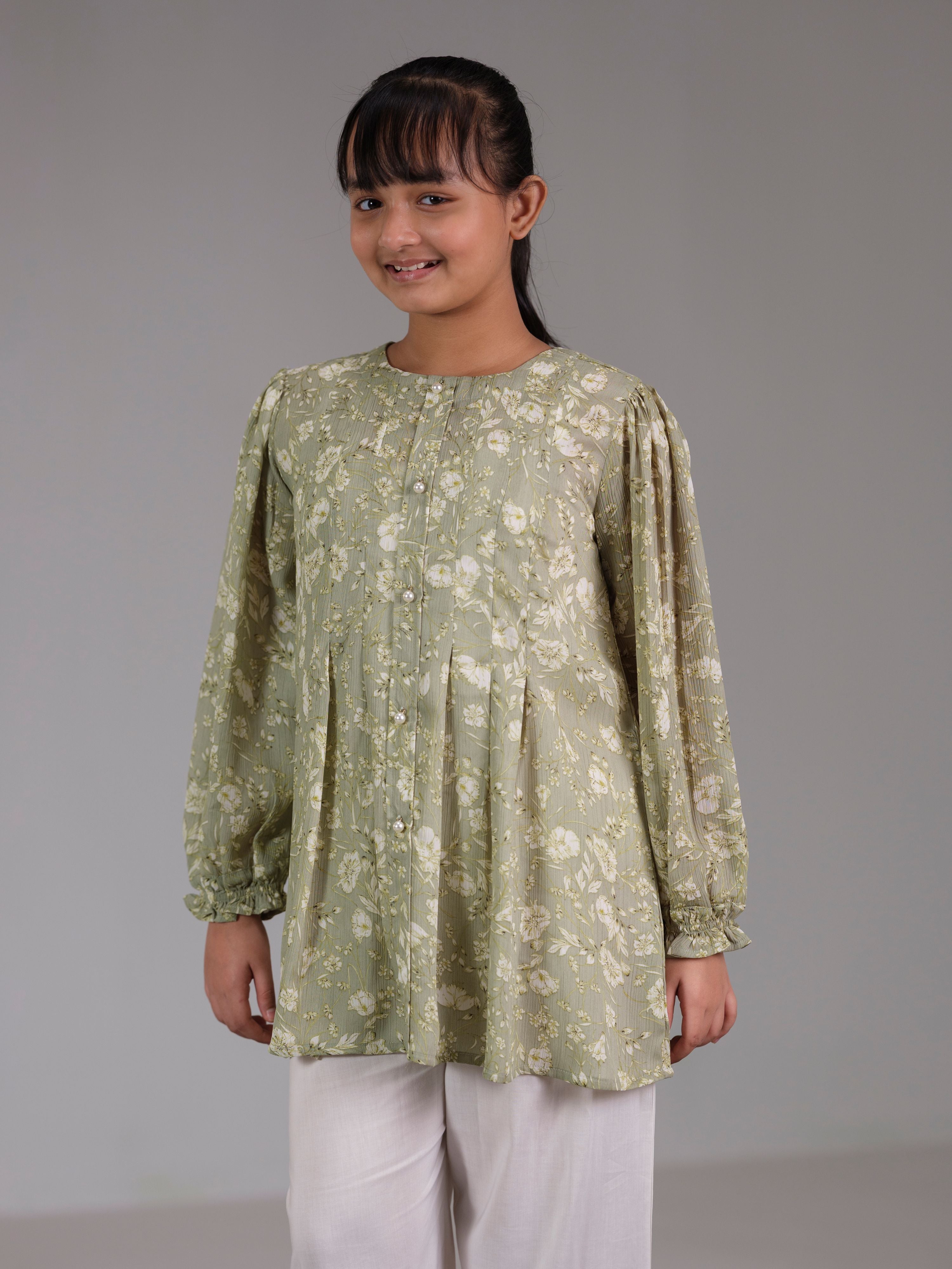 Junior Girl's Ethnic Frock