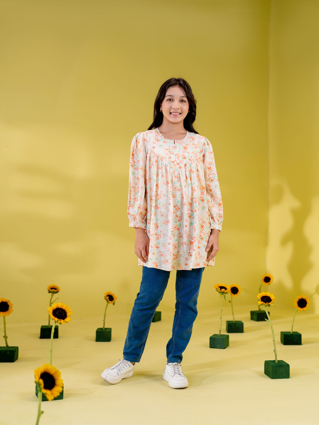 Junior Girl's Ethnic Frock