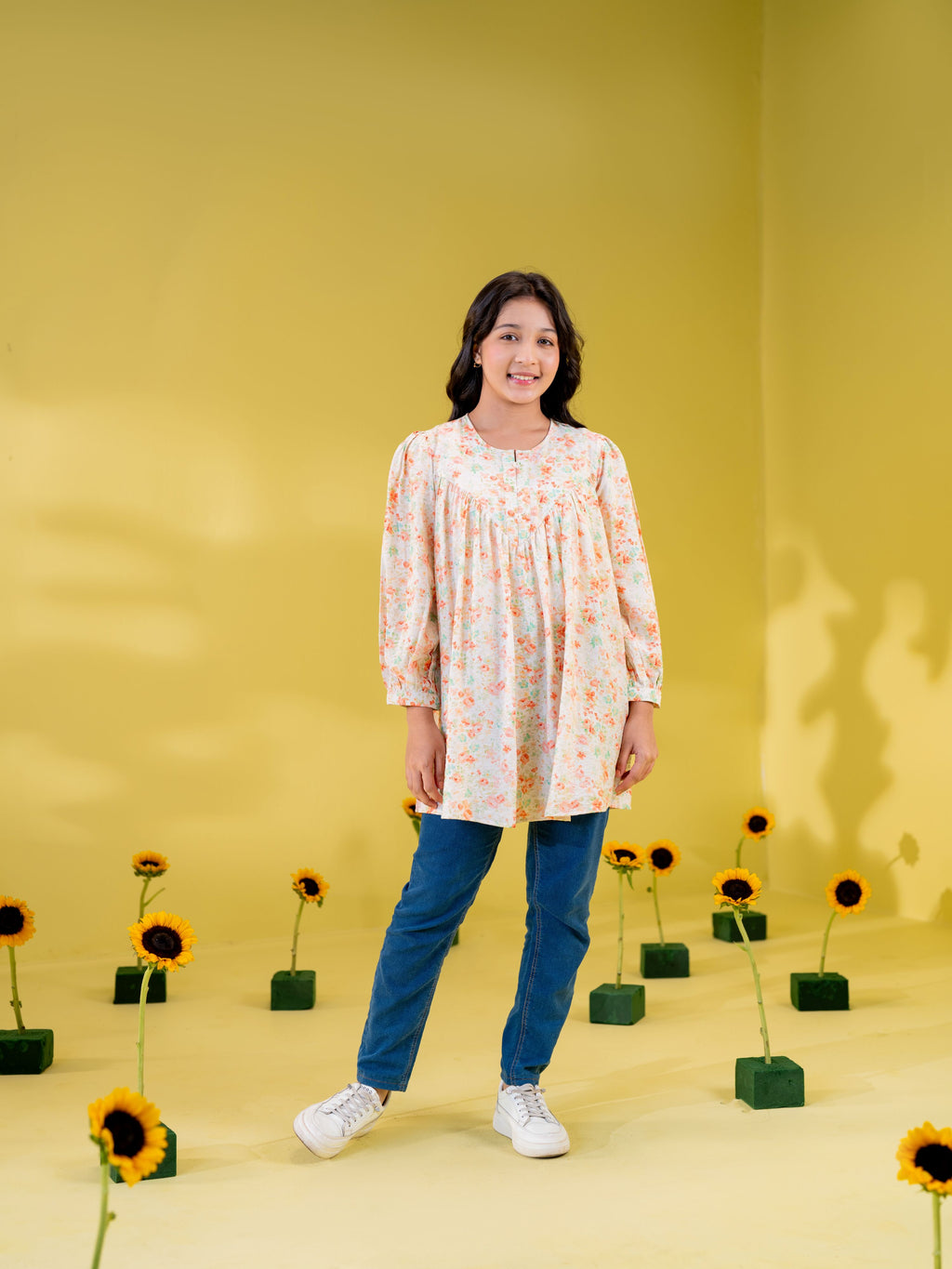 Junior Girl's Ethnic Frock