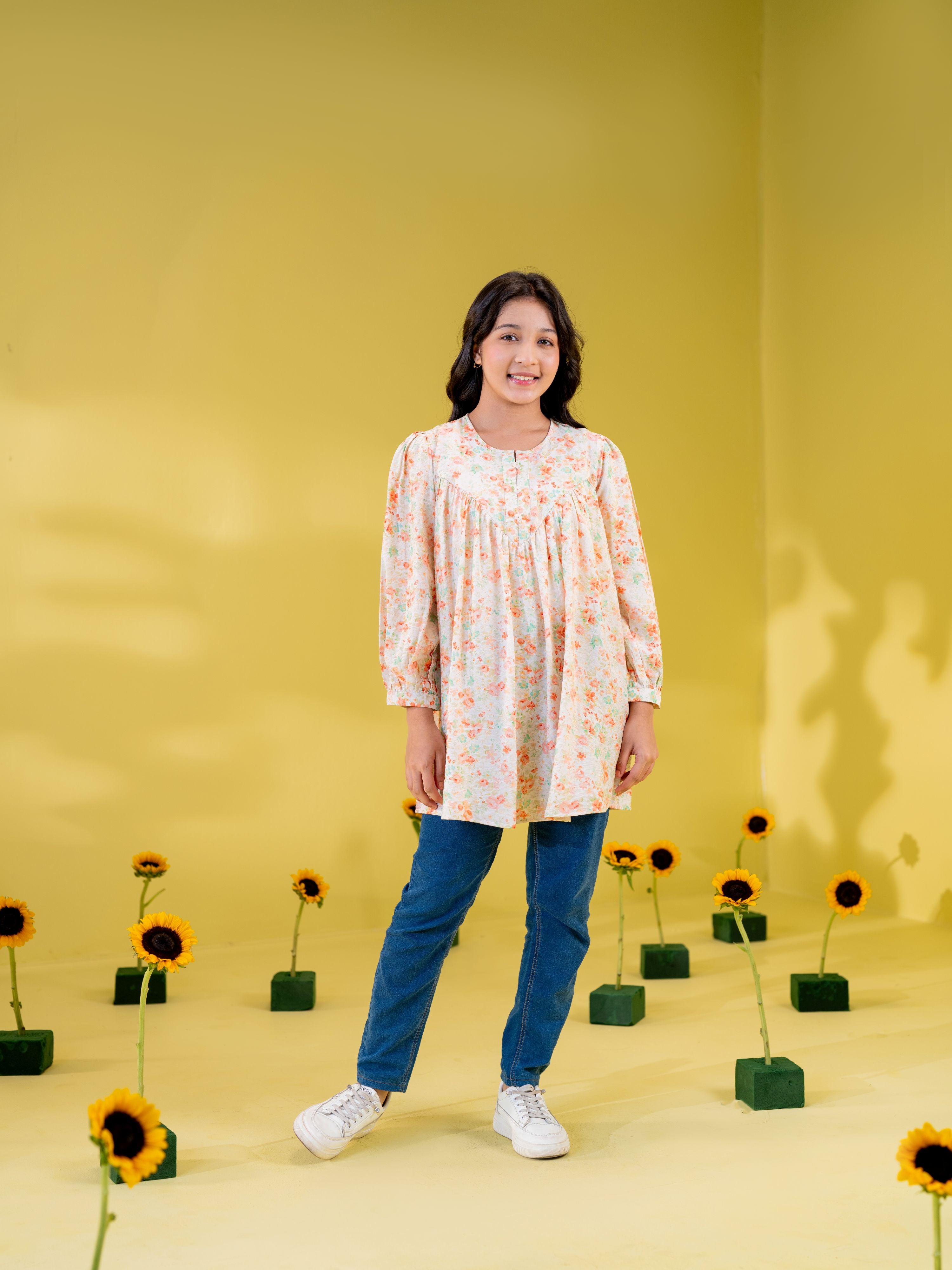 Junior Girl's Ethnic Frock