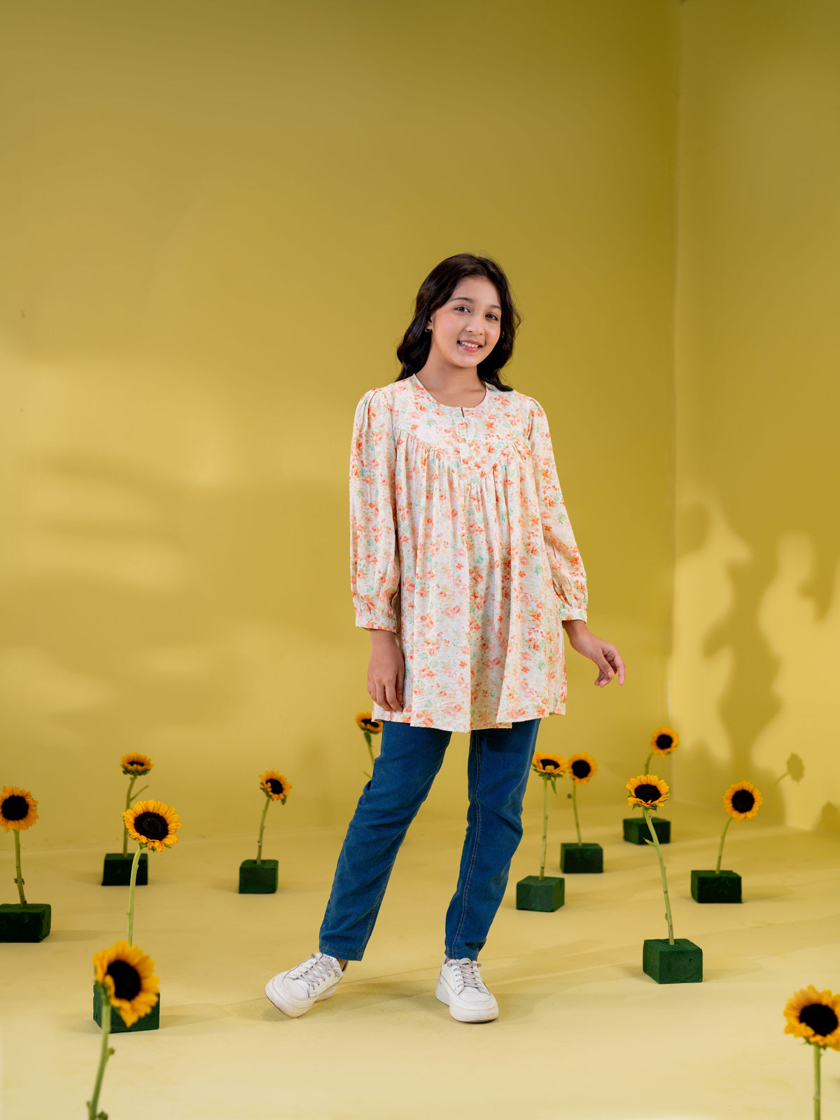 Junior Girl's Ethnic Frock