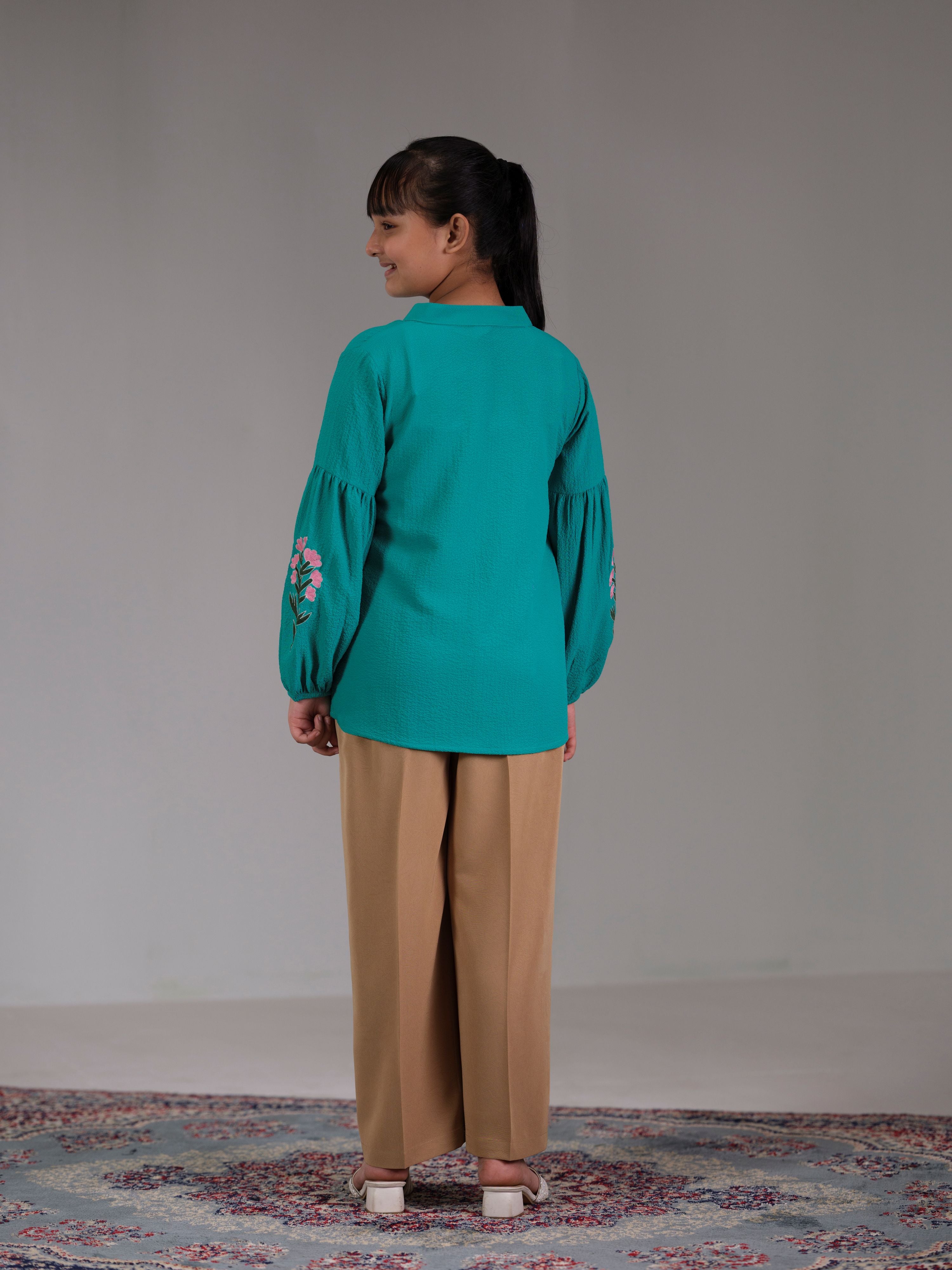 Junior Girl's Ethnic Top