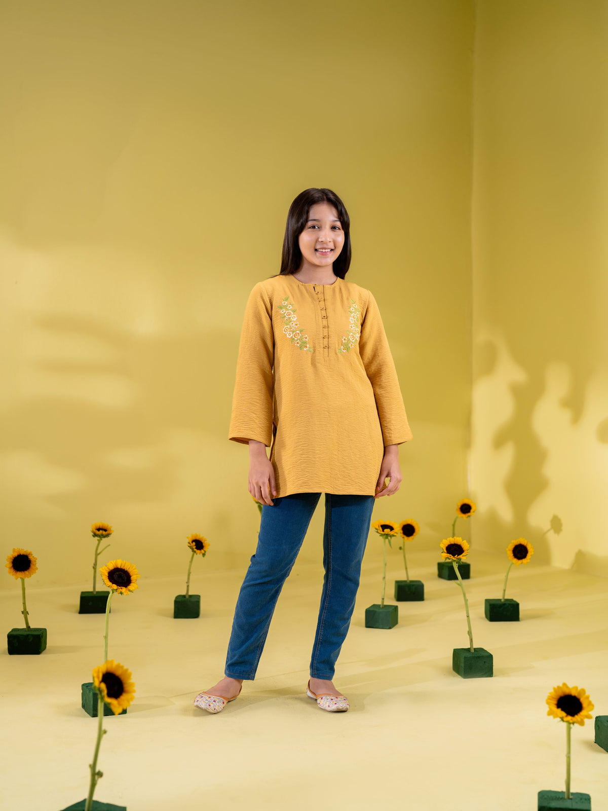 Girl's Ethnic Top