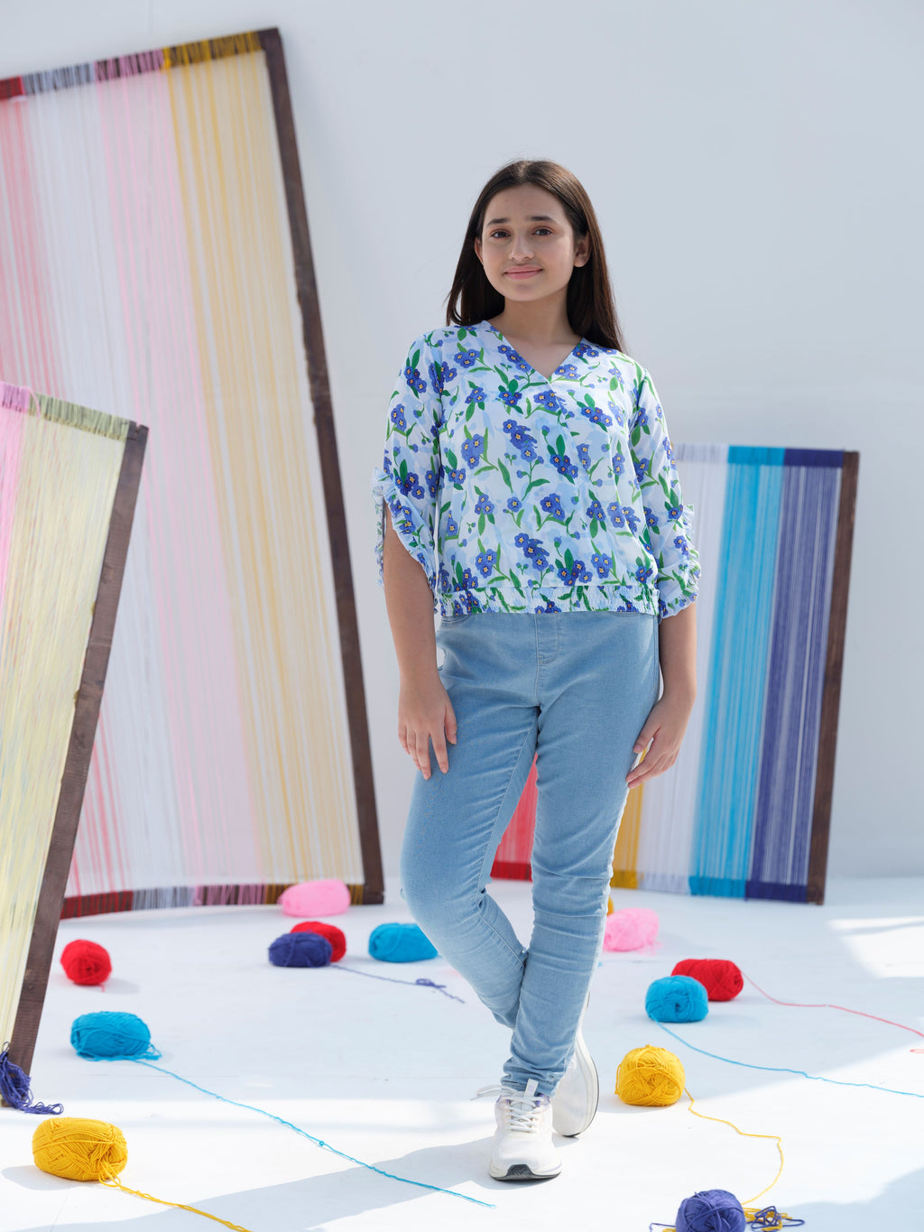 Junior Girl's Western Top