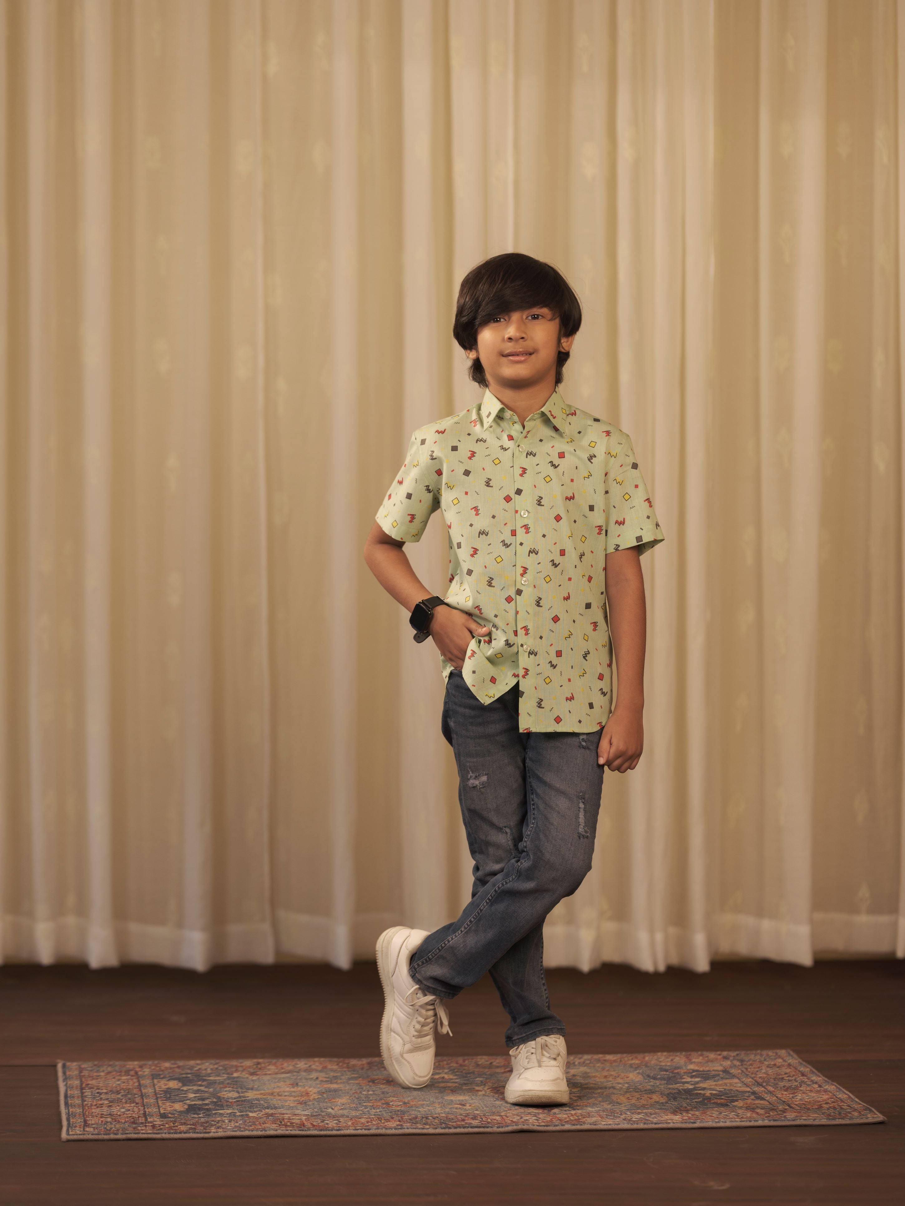 Junior Boy's Casual Shirt
