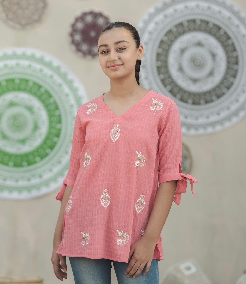 Junior Girl's Ethnic Top