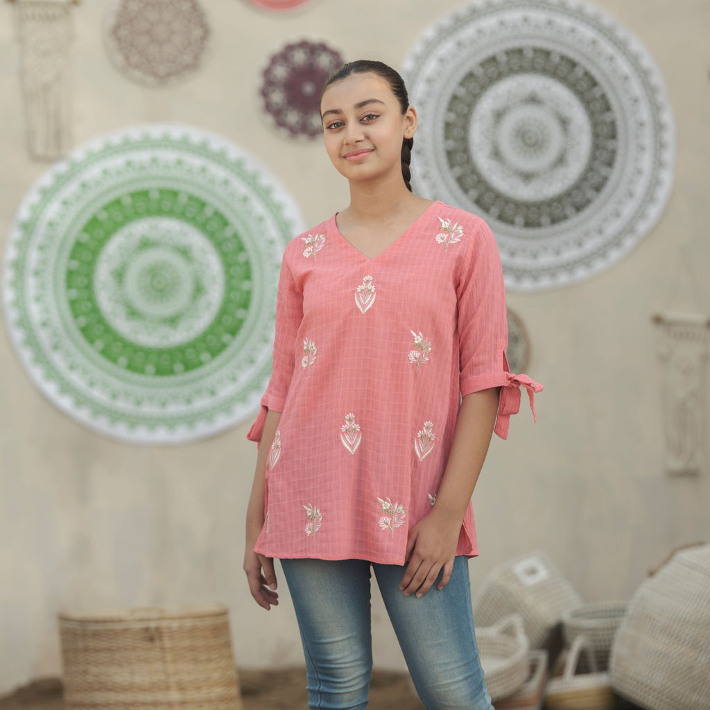 Junior Girl's Ethnic Top