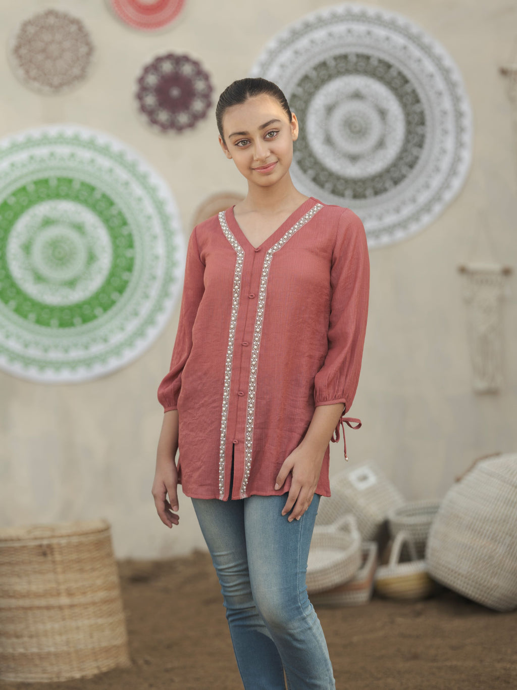 Junior Girl's Ethnic Frock