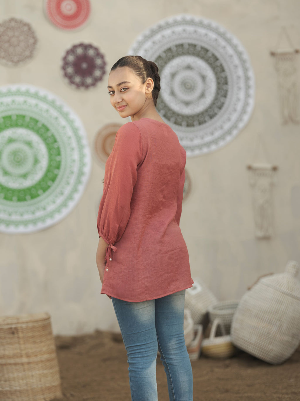 Junior Girl's Ethnic Frock