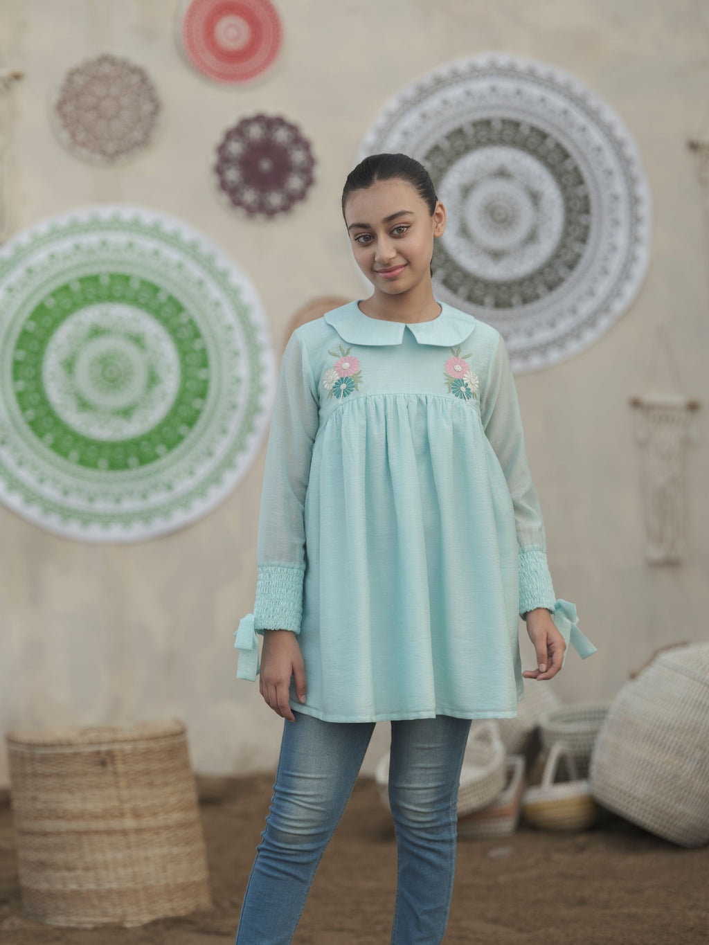 Junior Girl's Ethnic Frock