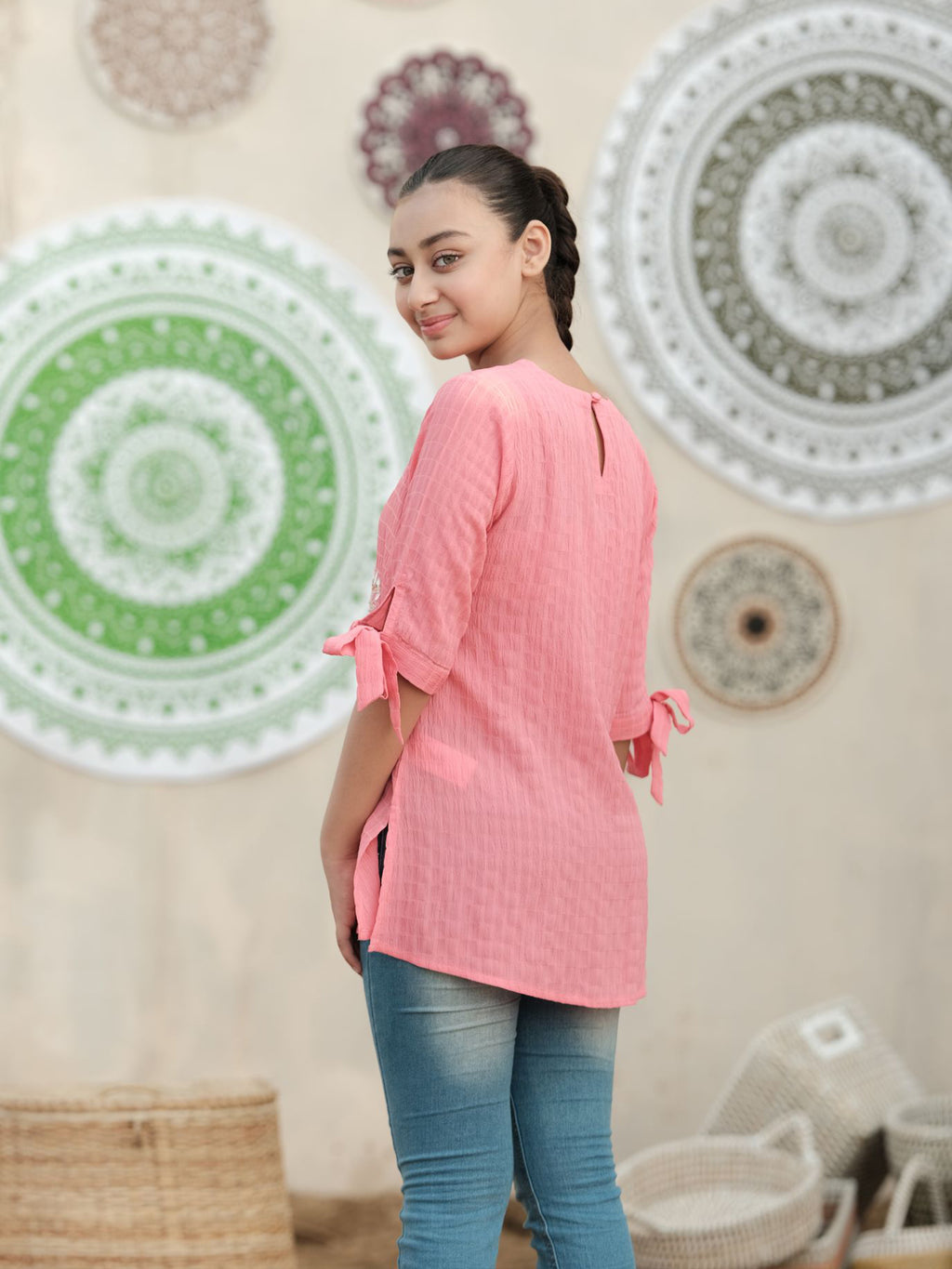 Junior Girl's Ethnic Top