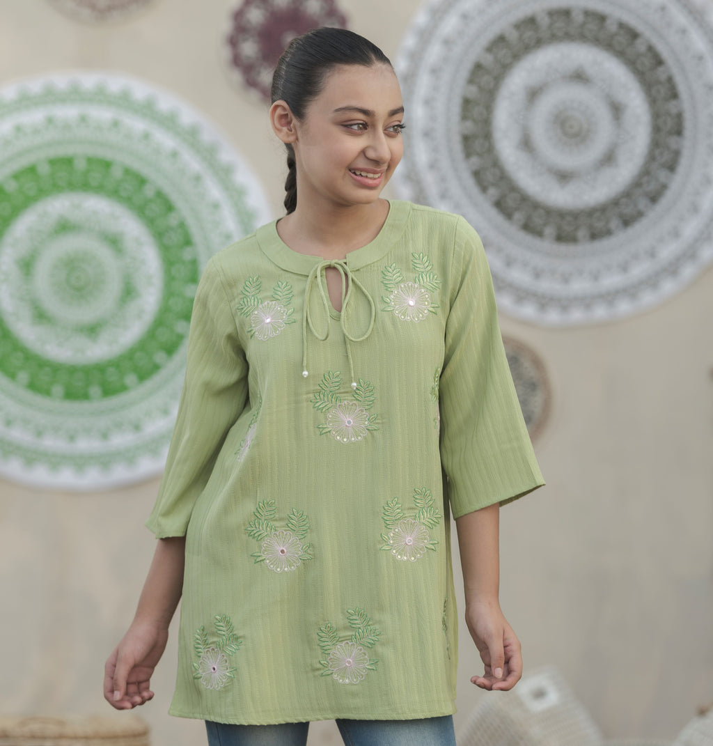 Junior Girl's Ethnic Frock