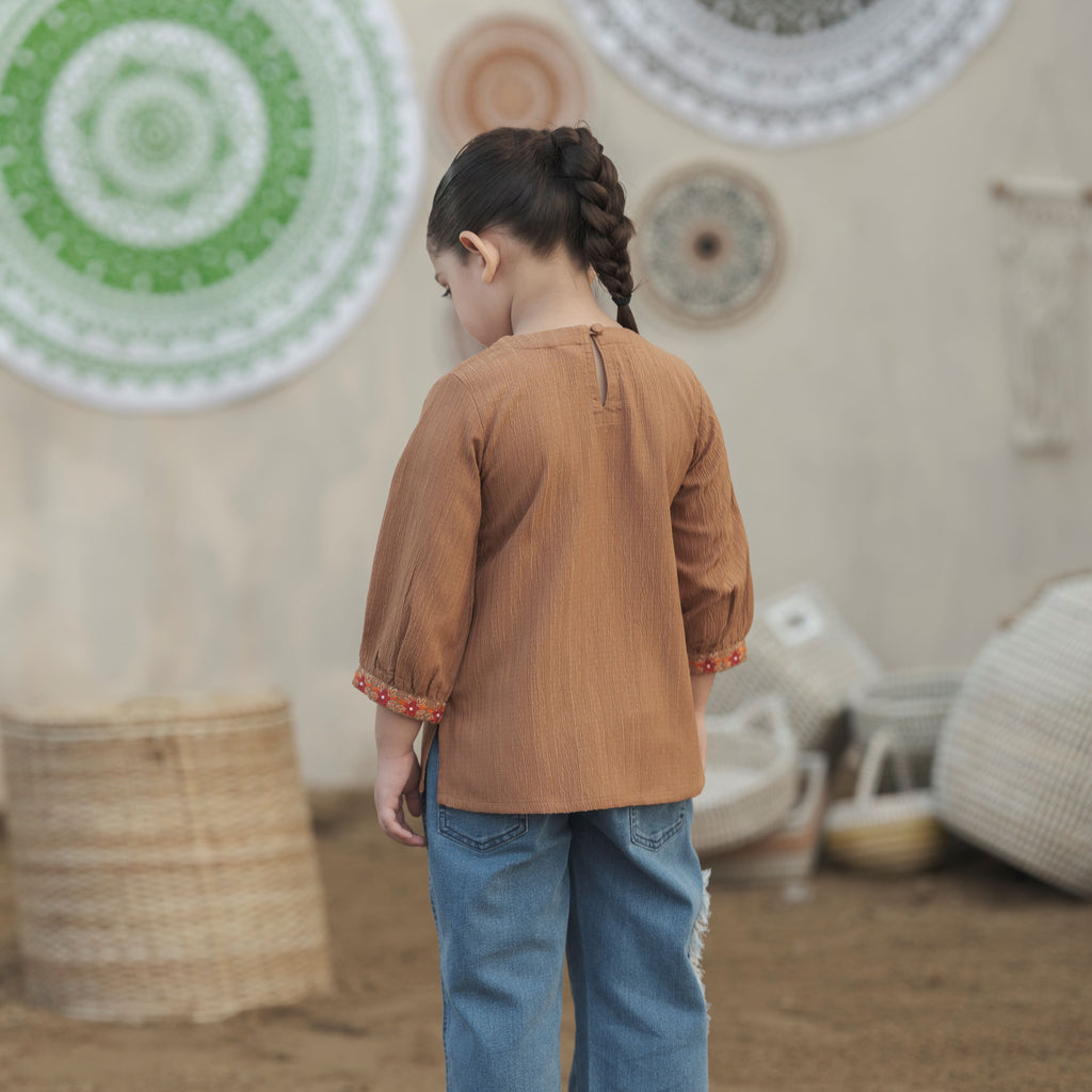 Girl's Ethnic Top