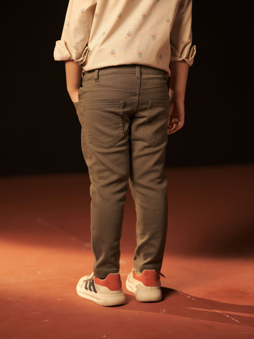 Boy's Twill Pant