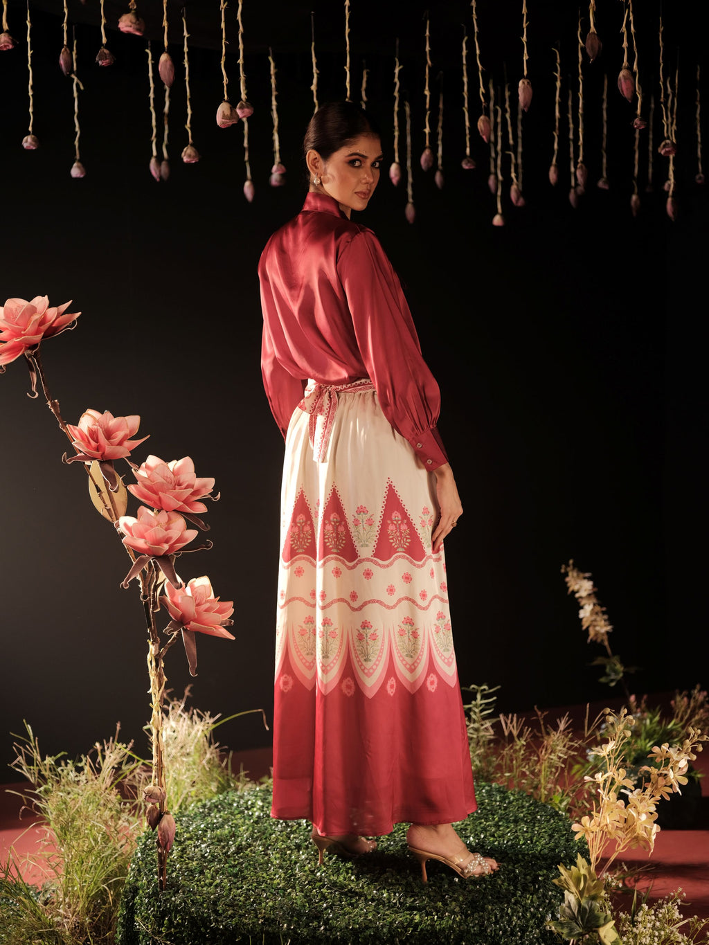 Women's Long Skirt Set