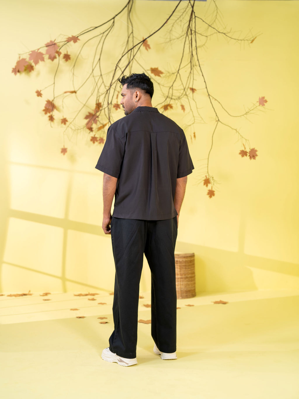 Men's Black Casual Shirt