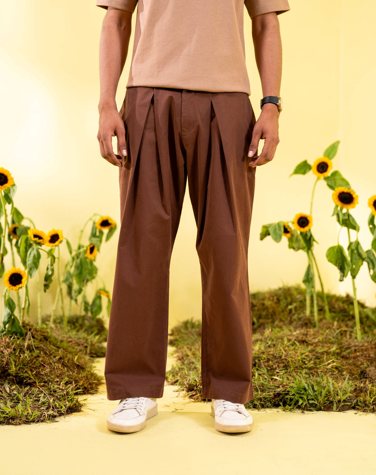 Men's Brown Chino Trouser