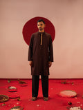 Men's Dk Brown Panjabi
