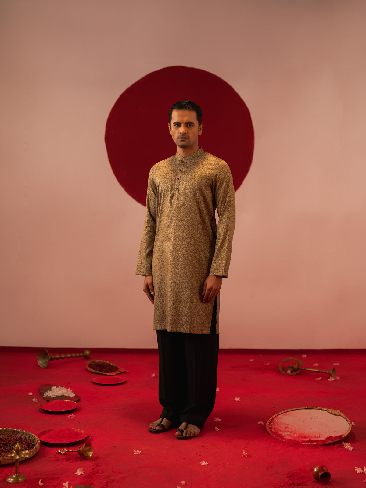 Men's Print Panjabi