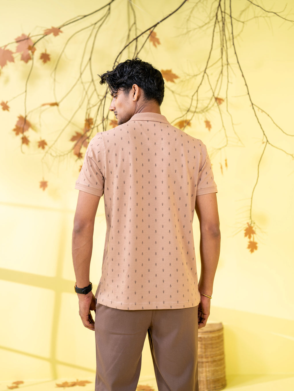 Men's Polo Shirt Mauve