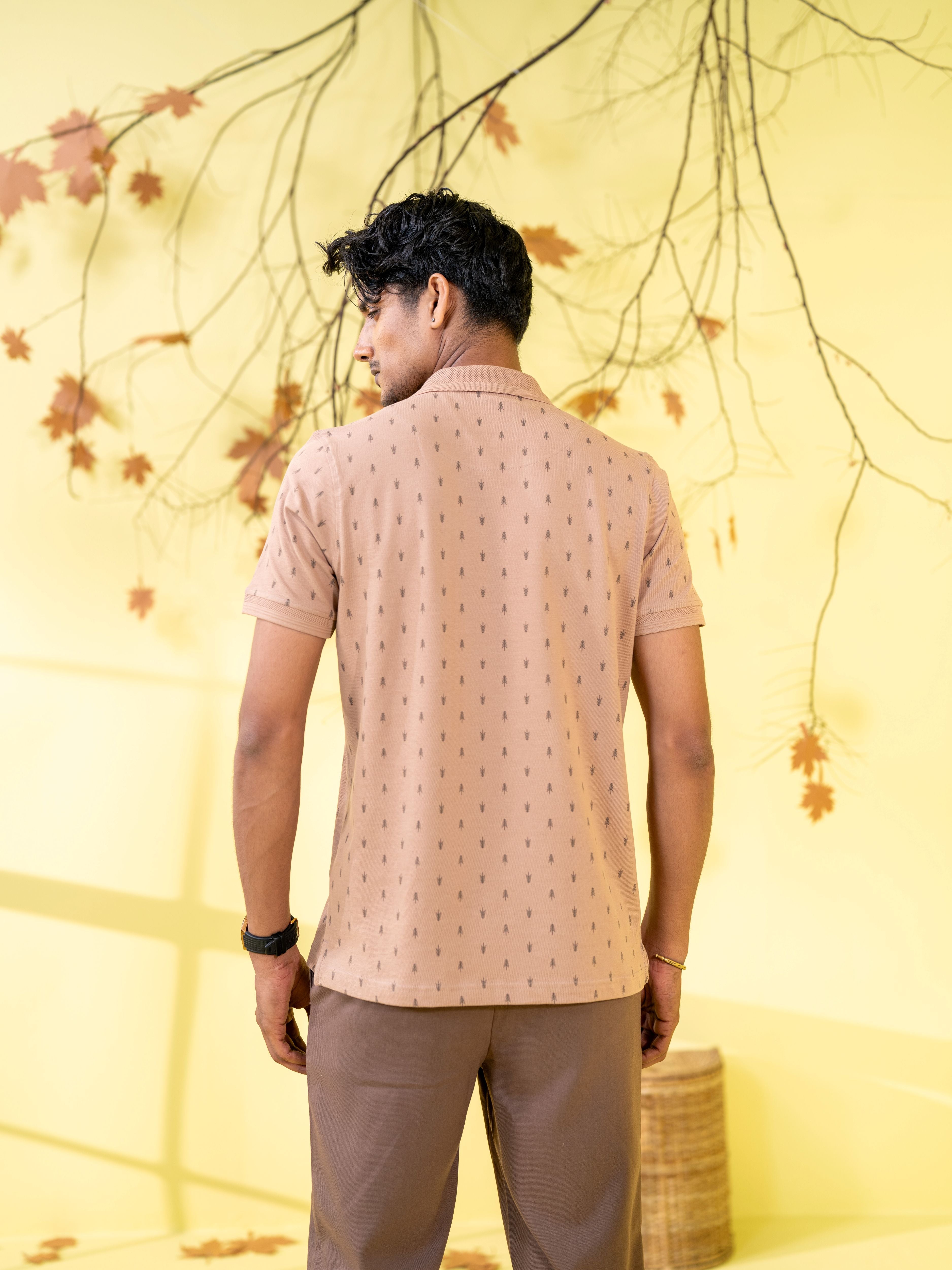 Men's Polo Shirt Mauve