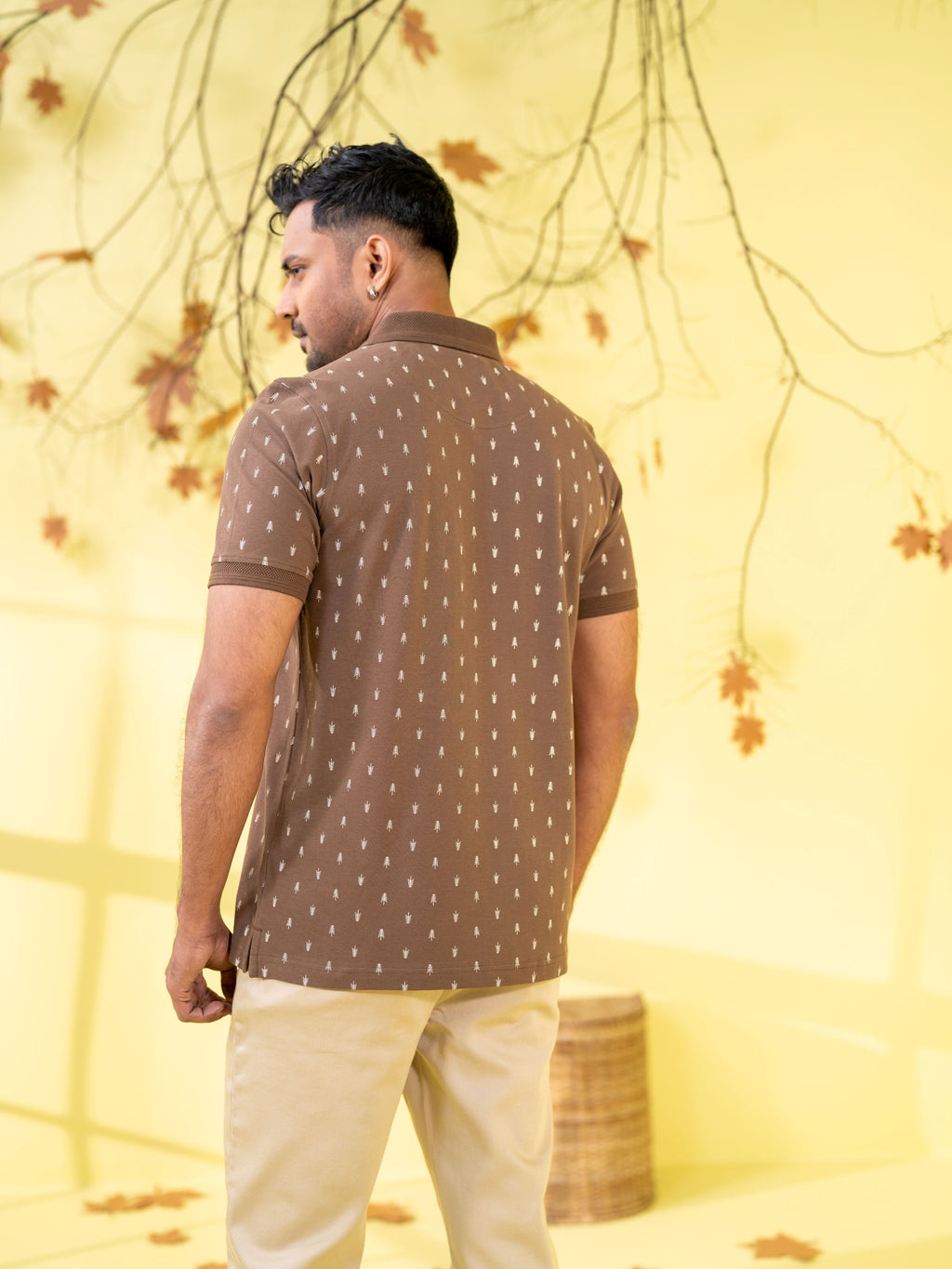 Men's Polo Shirt Coffee
