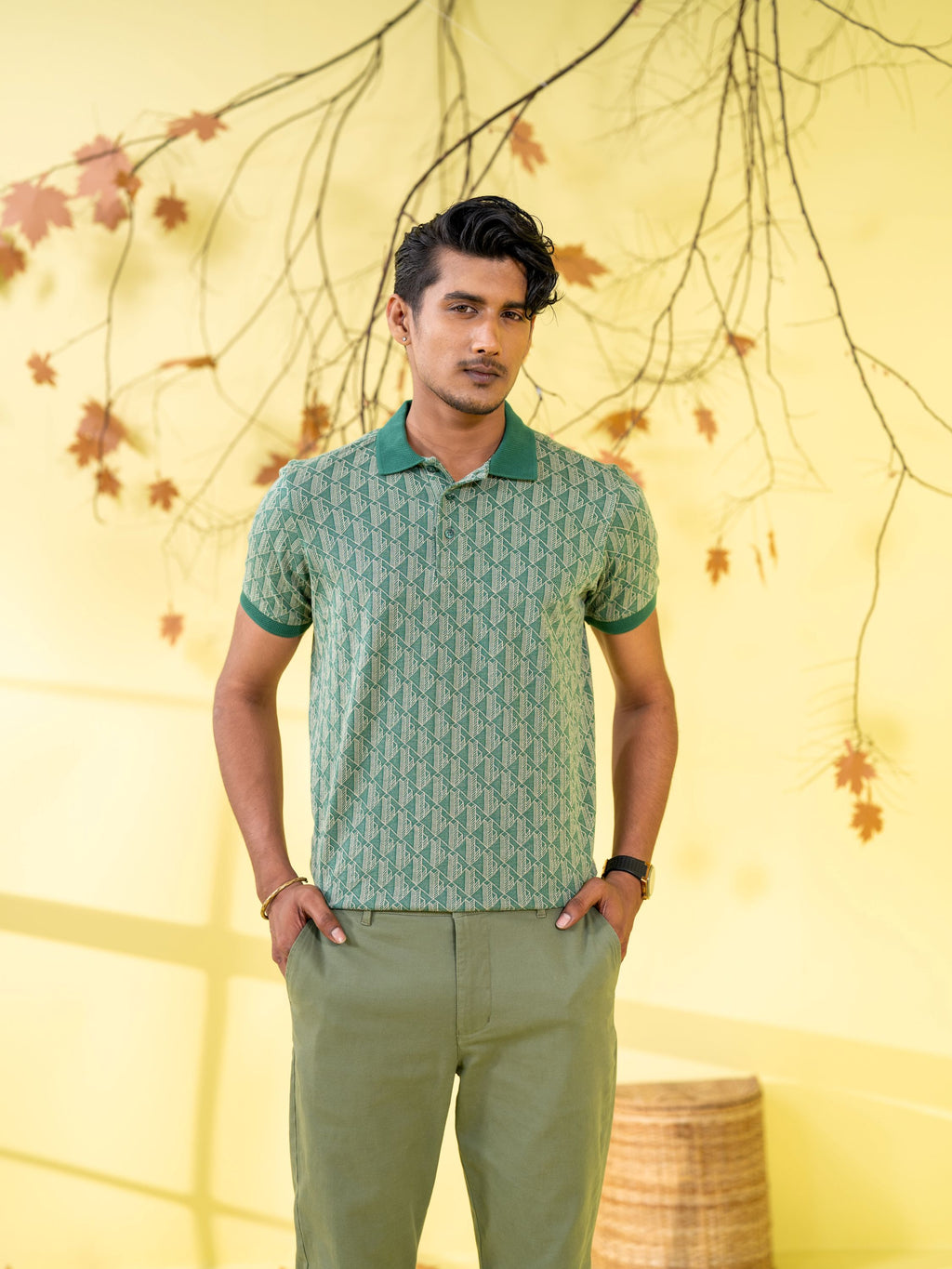 Men's Polo Shirt Green