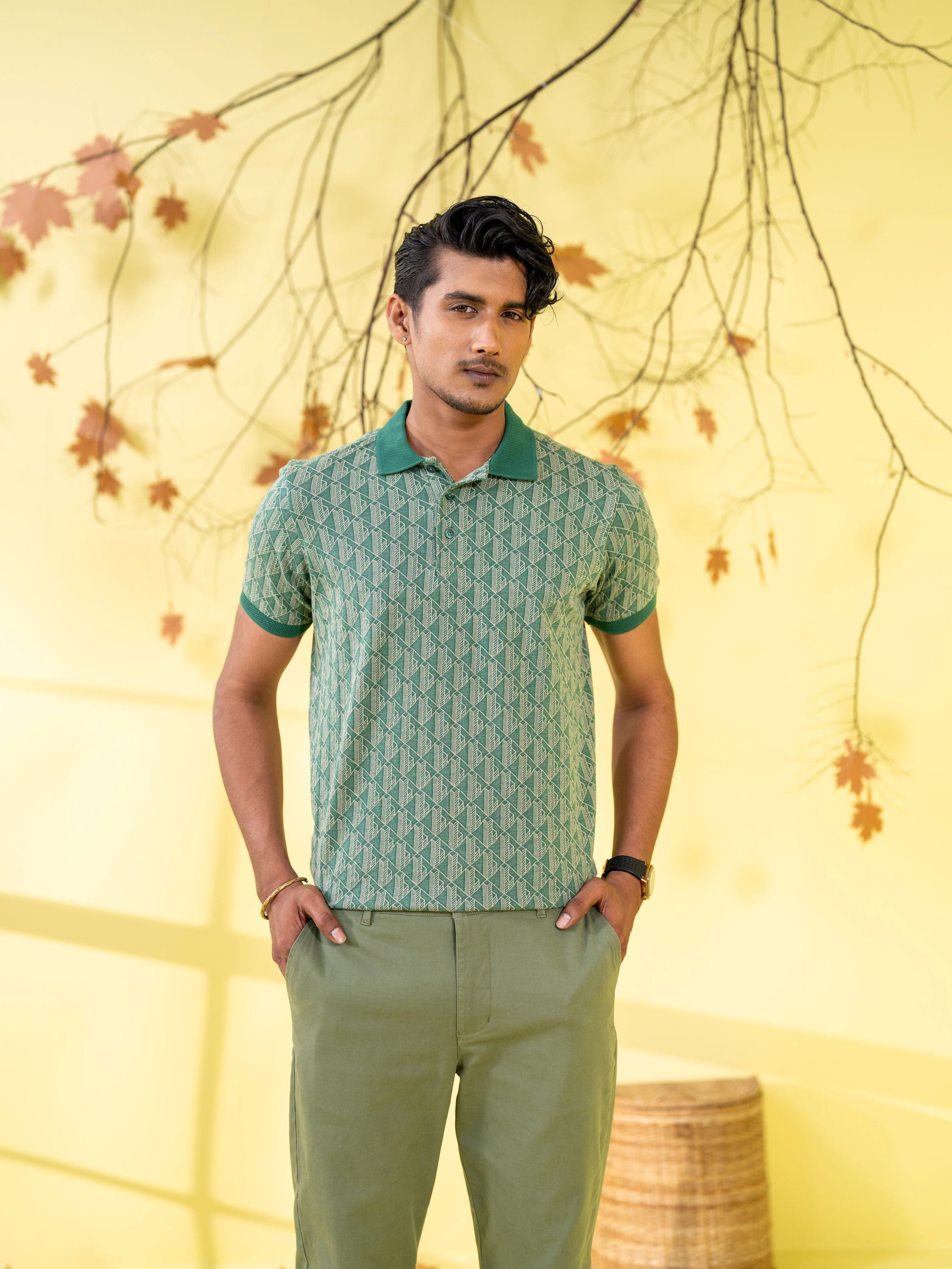 Men's Polo Shirt Green
