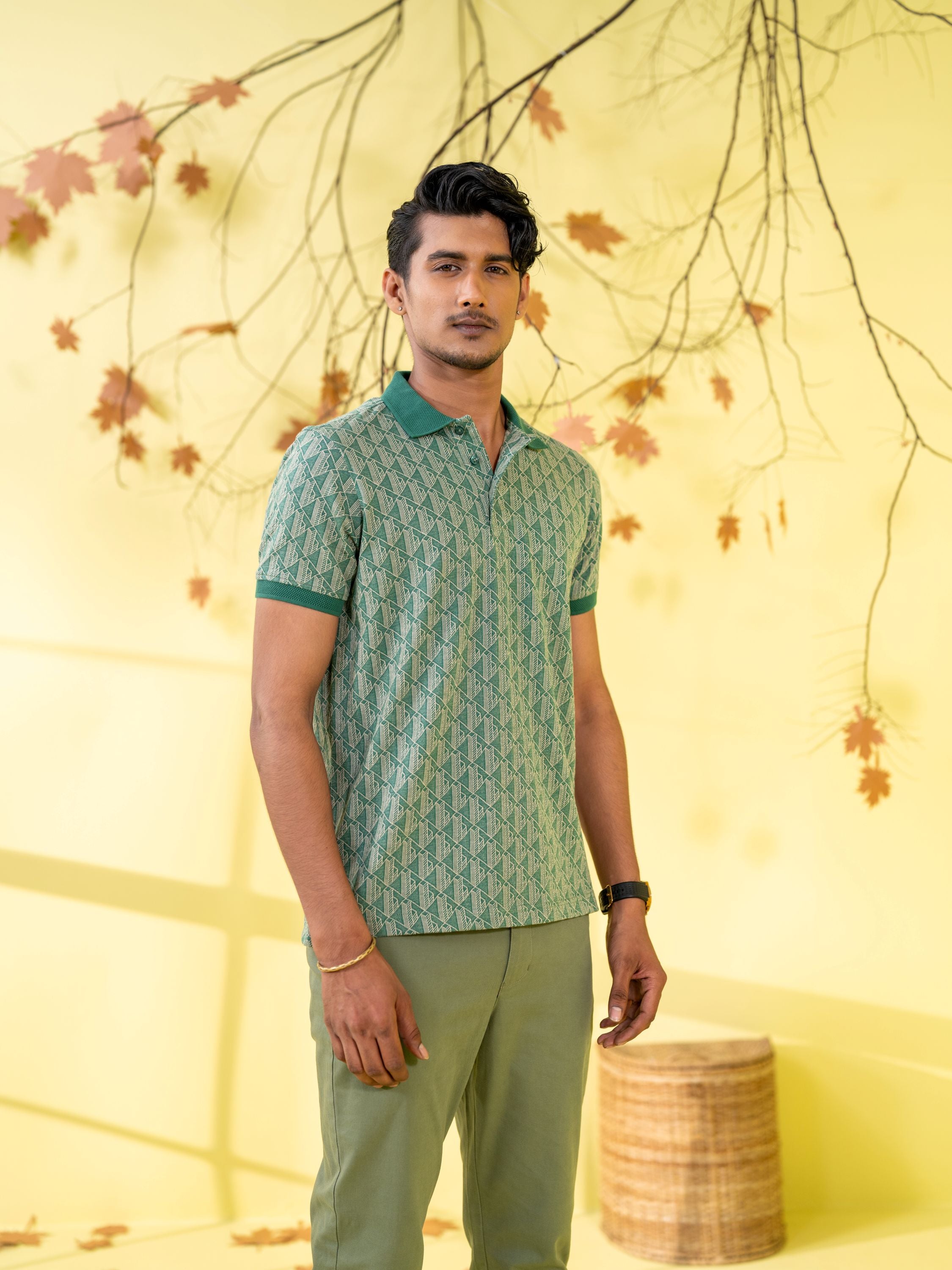 Men's Polo Shirt Green