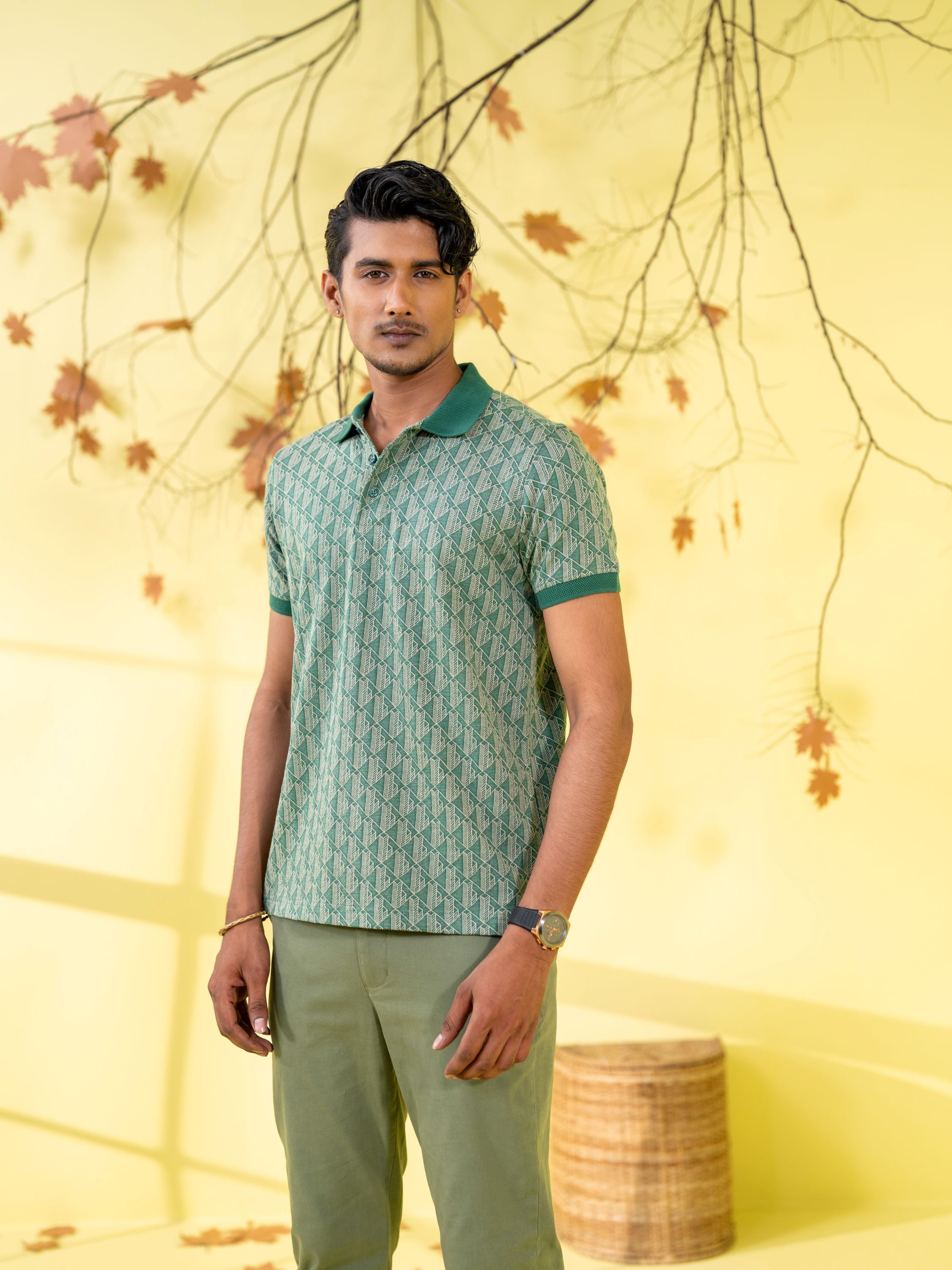 Men's Polo Shirt Green